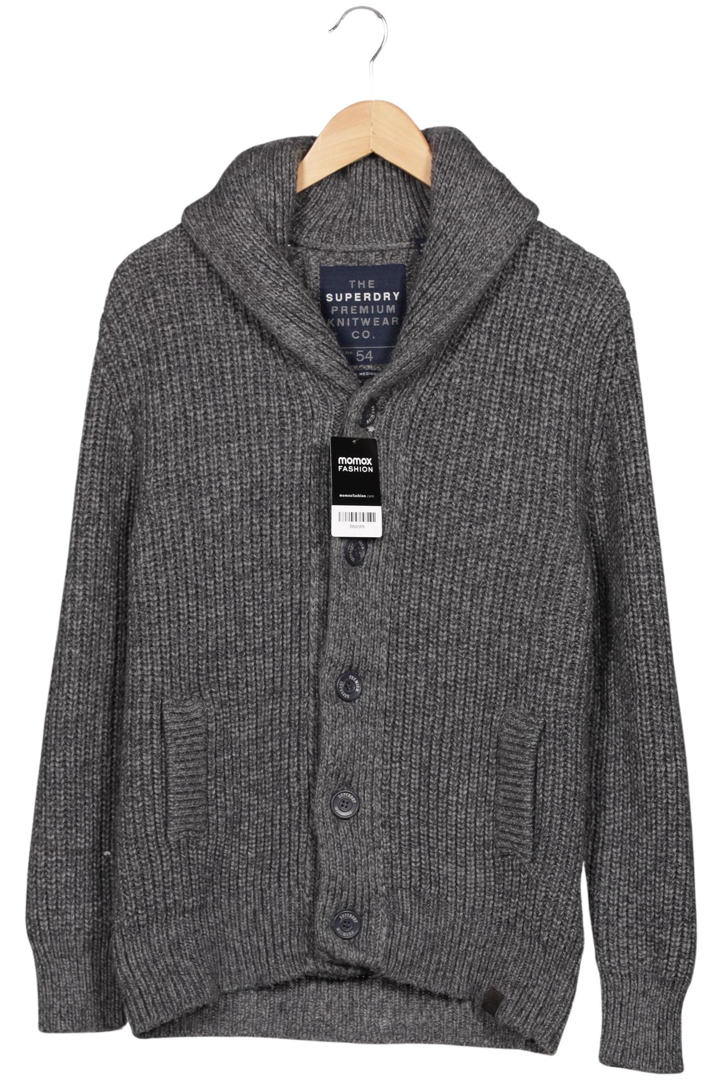 Thumbnail - Superdry Herren Strickjacke, grau, Gr. 48