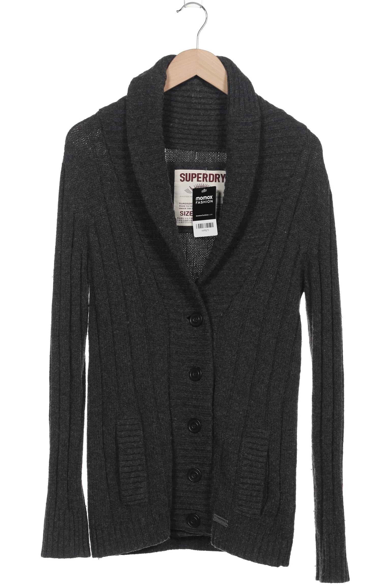 

Superdry Herren Strickjacke, grau, Gr. 48