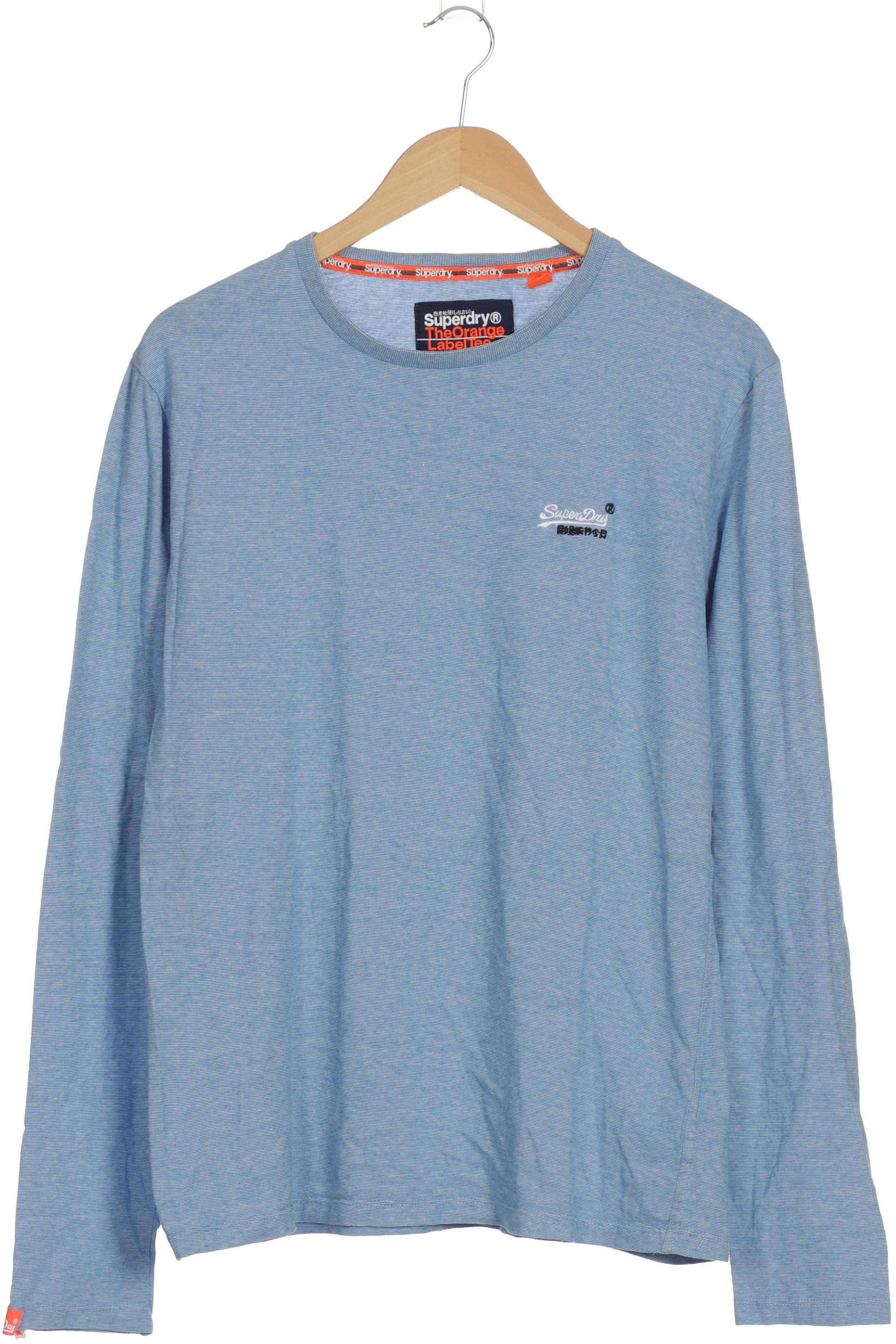 

Superdry Herren Langarmshirt, blau, Gr.