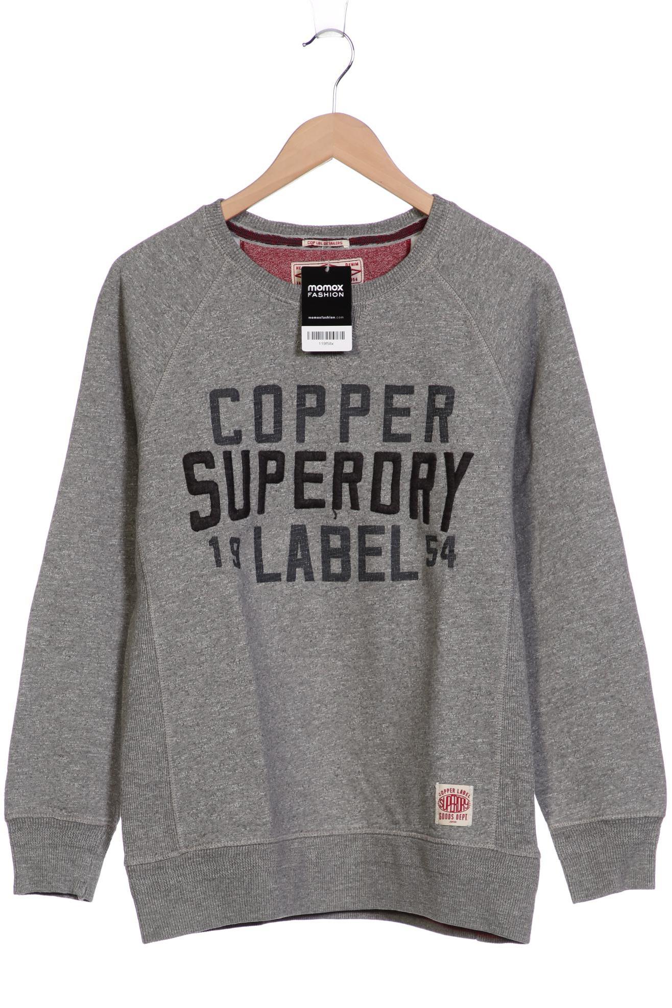 

Superdry Herren Sweatshirt, grau, Gr. 52