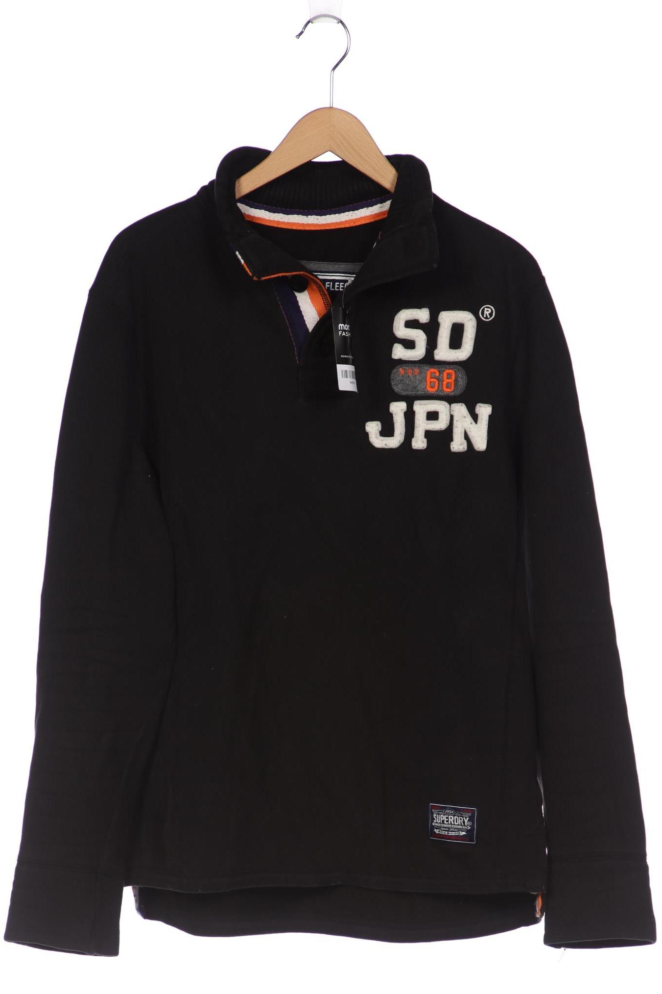 

Superdry Herren Sweatshirt, schwarz