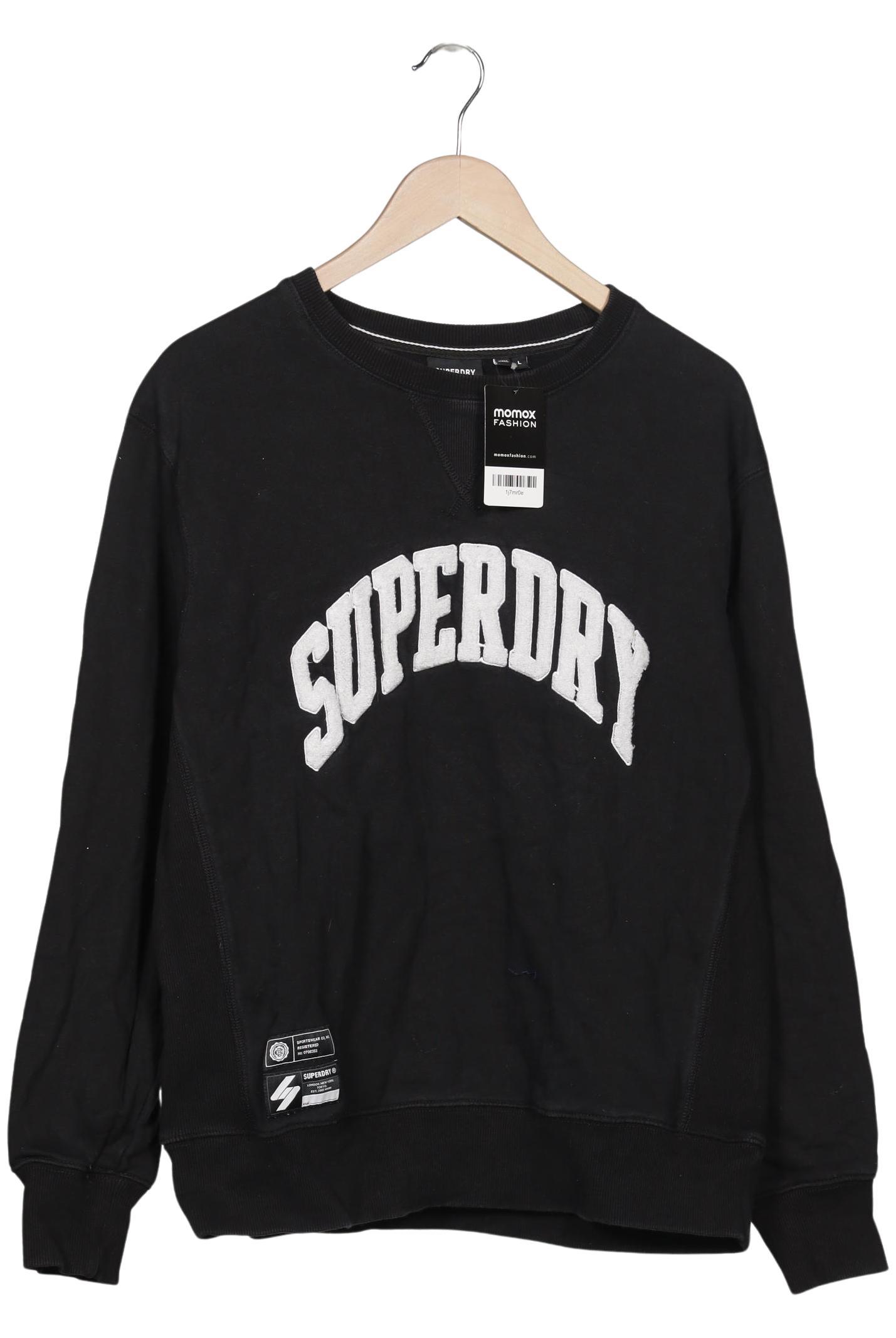 

Superdry Herren Sweatshirt, schwarz, Gr. 52