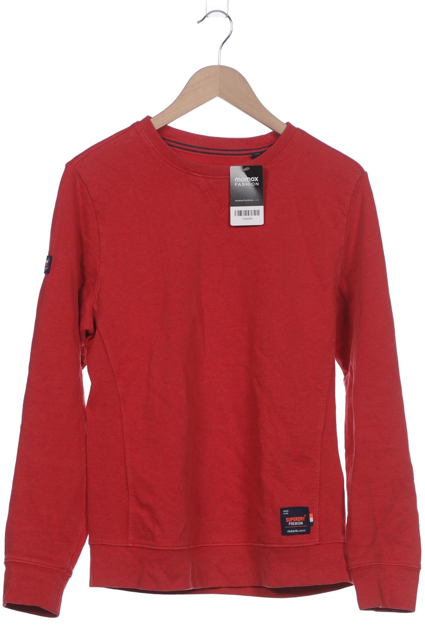 

Superdry Herren Sweatshirt, rot, Gr. 46