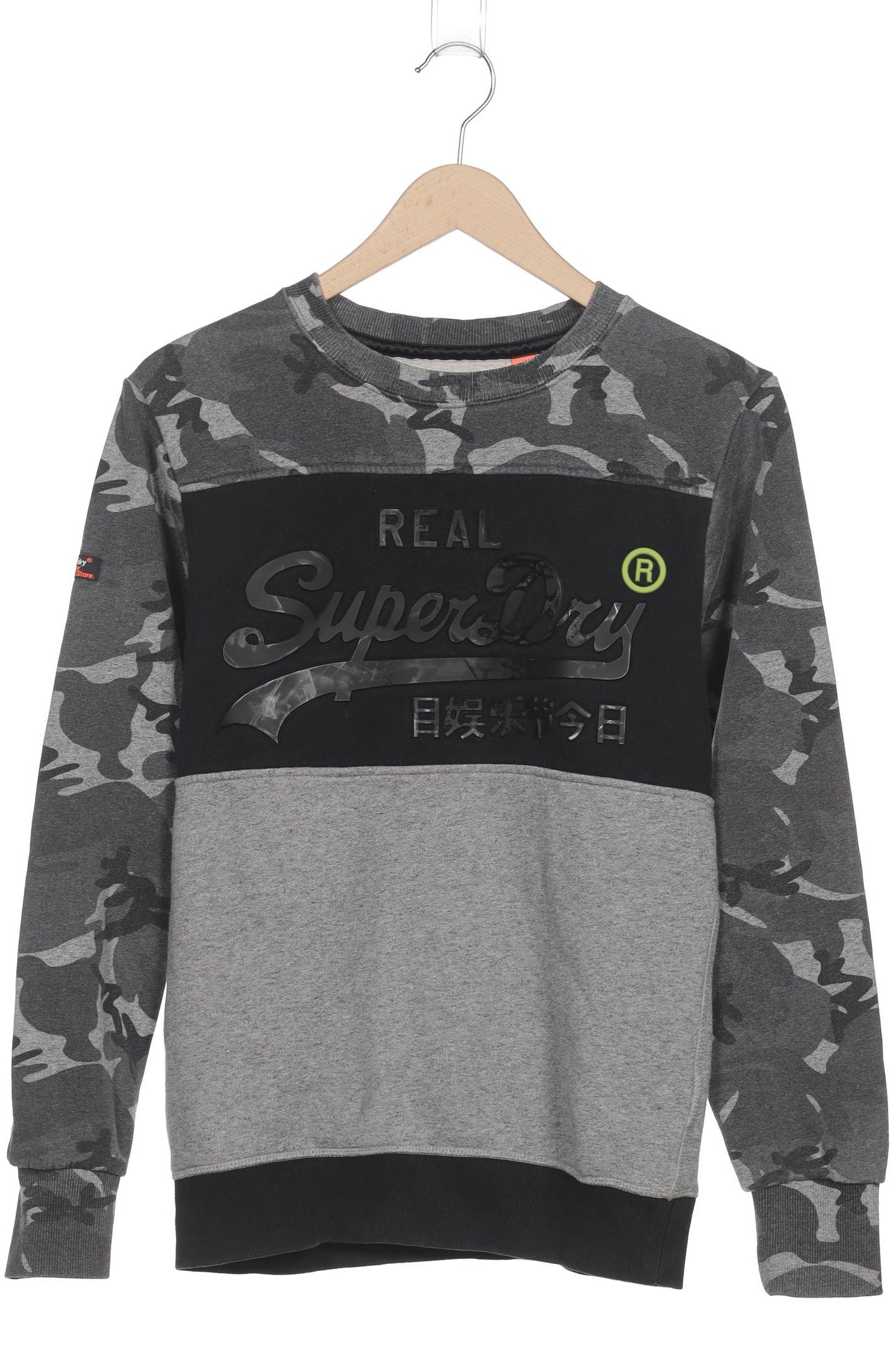 

Superdry Herren Sweatshirt, grau, Gr. 46