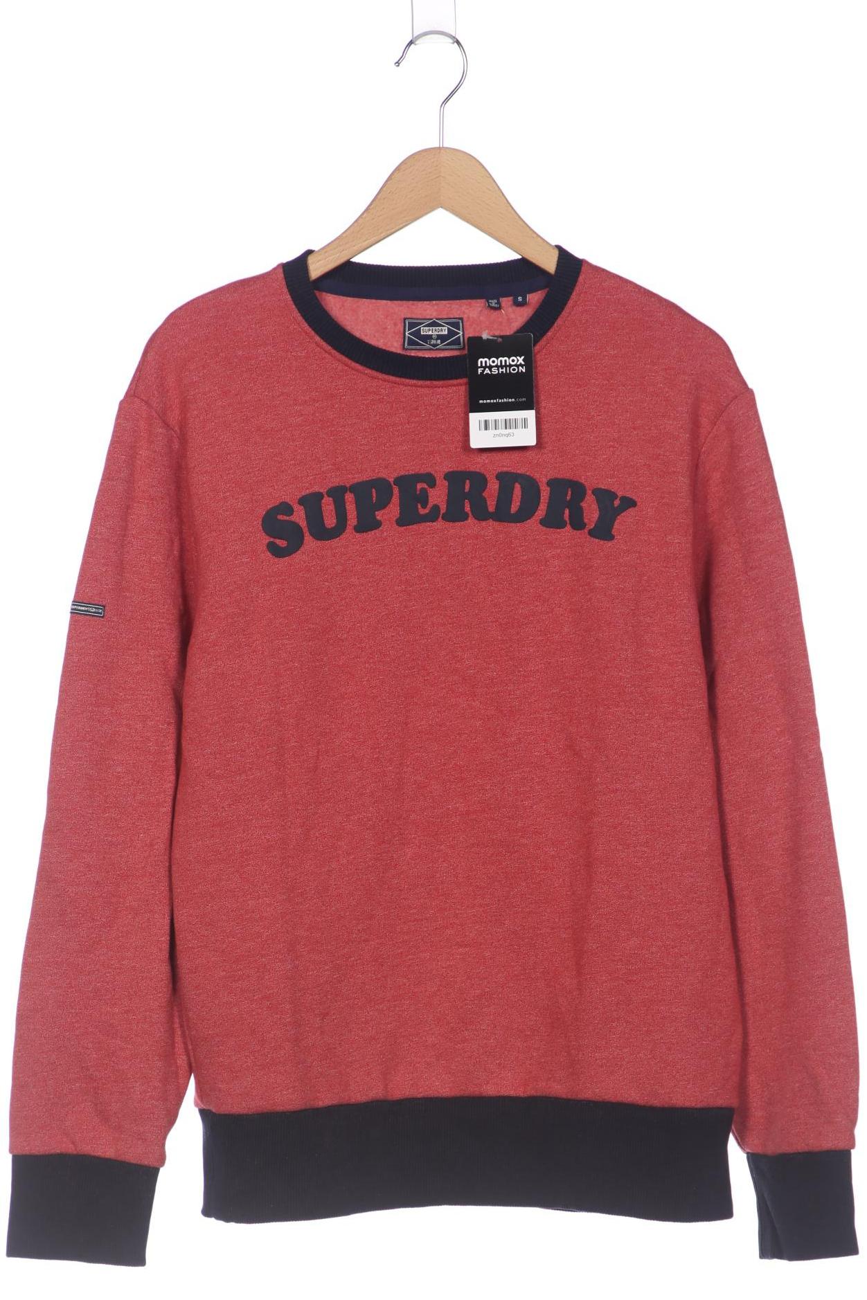 

Superdry Herren Sweatshirt, rot, Gr. 46