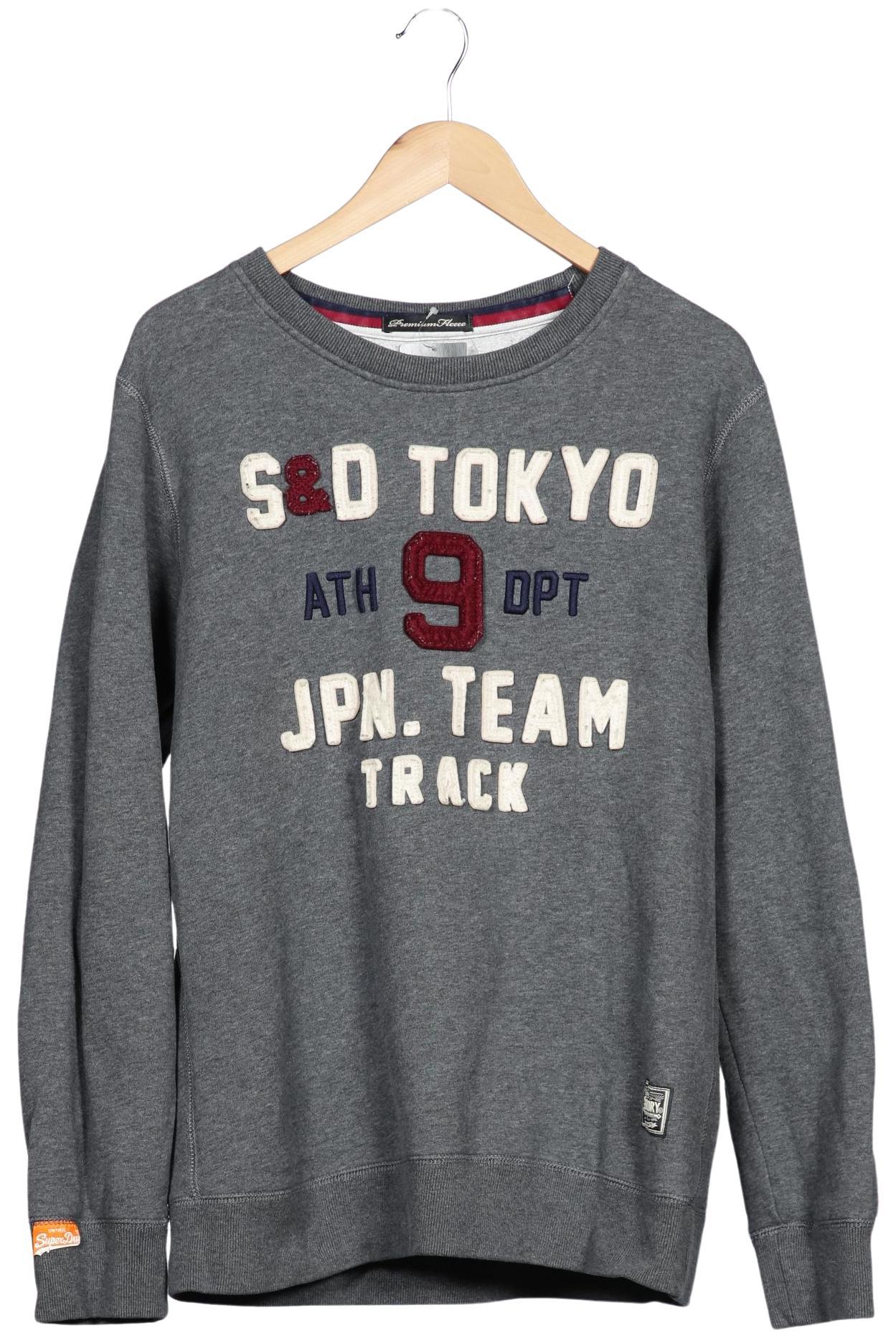 

Superdry Herren Sweatshirt, grau, Gr. 56
