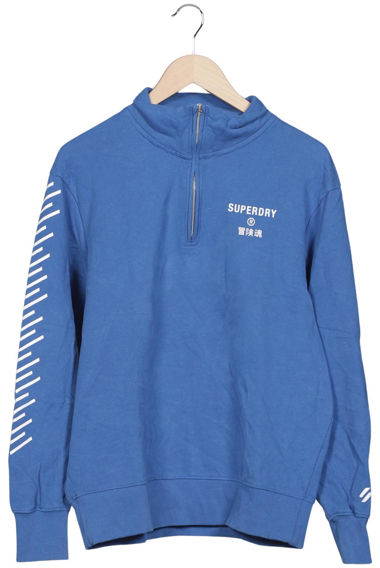 

Superdry Herren Sweatshirt, blau, Gr. 54