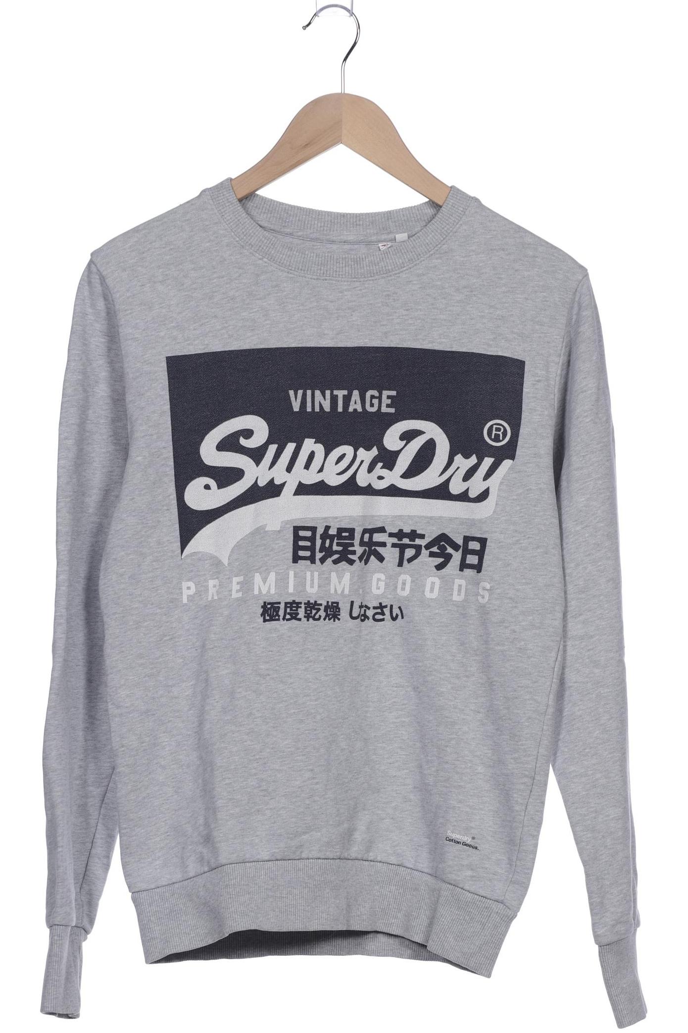 

Superdry Herren Sweatshirt, grau, Gr. 46