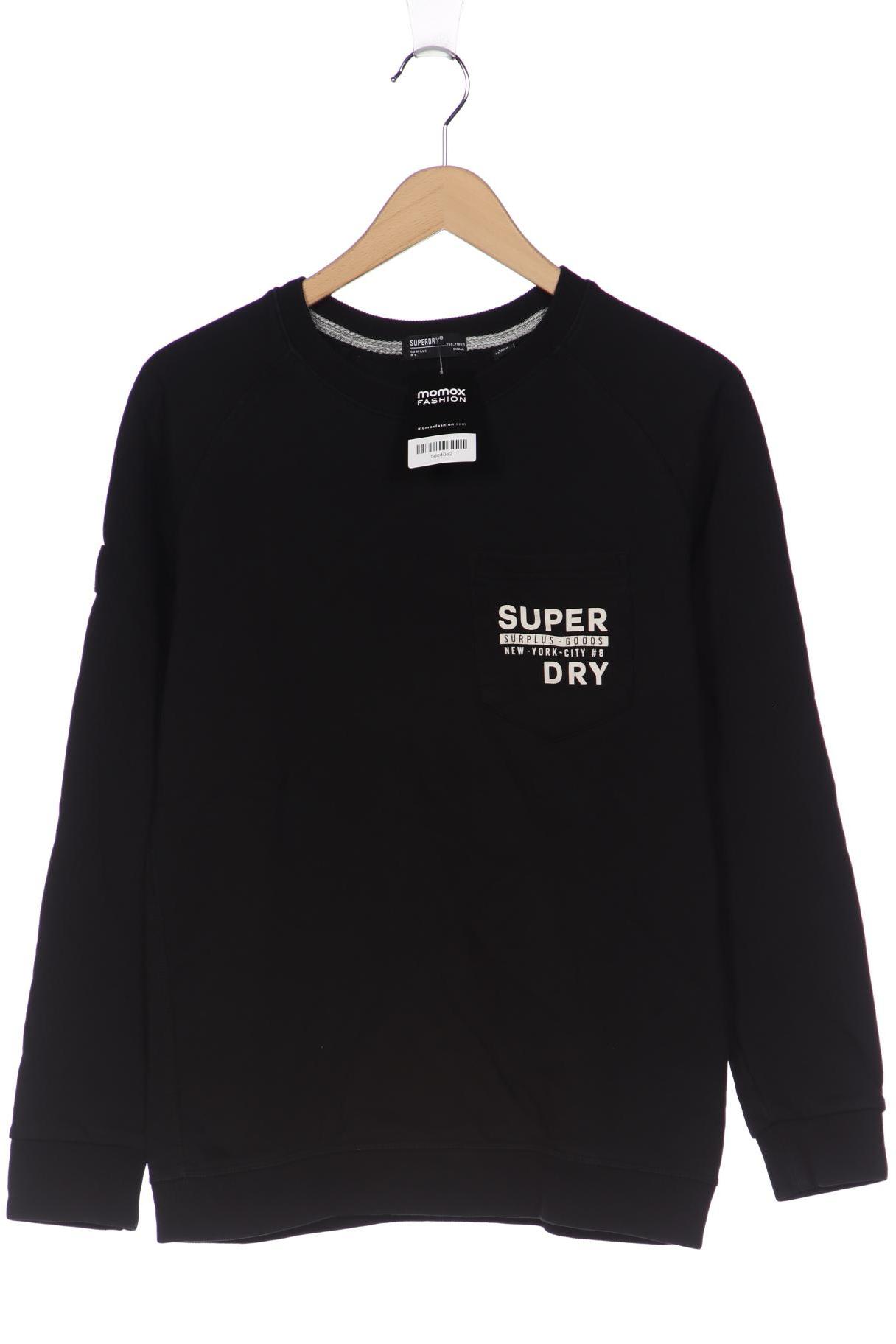 

Superdry Herren Sweatshirt, schwarz