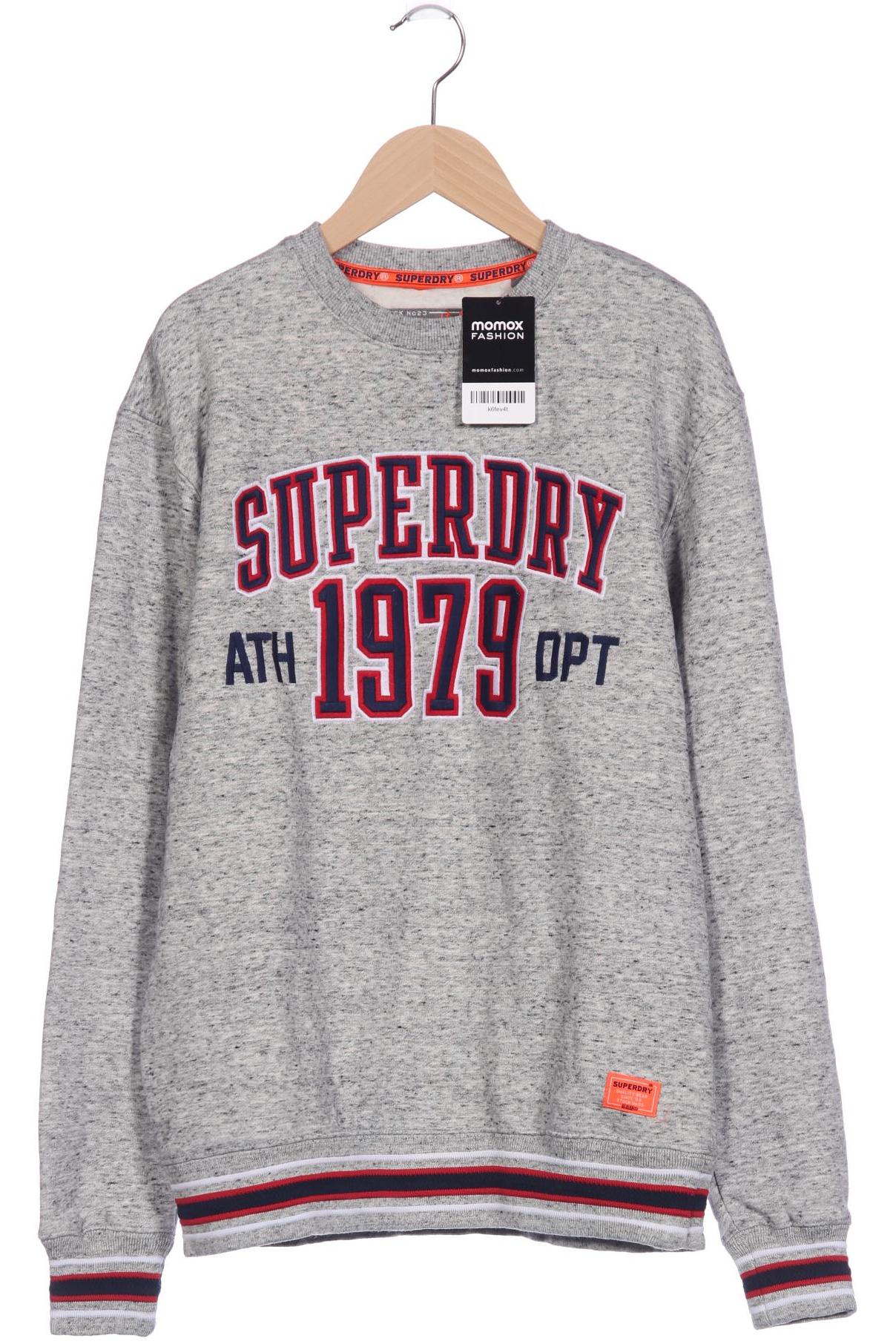 

Superdry Herren Sweatshirt, grau, Gr. 46