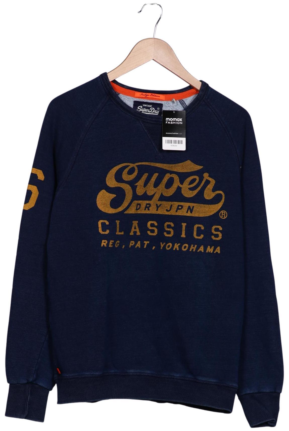 

Superdry Herren Sweatshirt, blau, Gr. 48