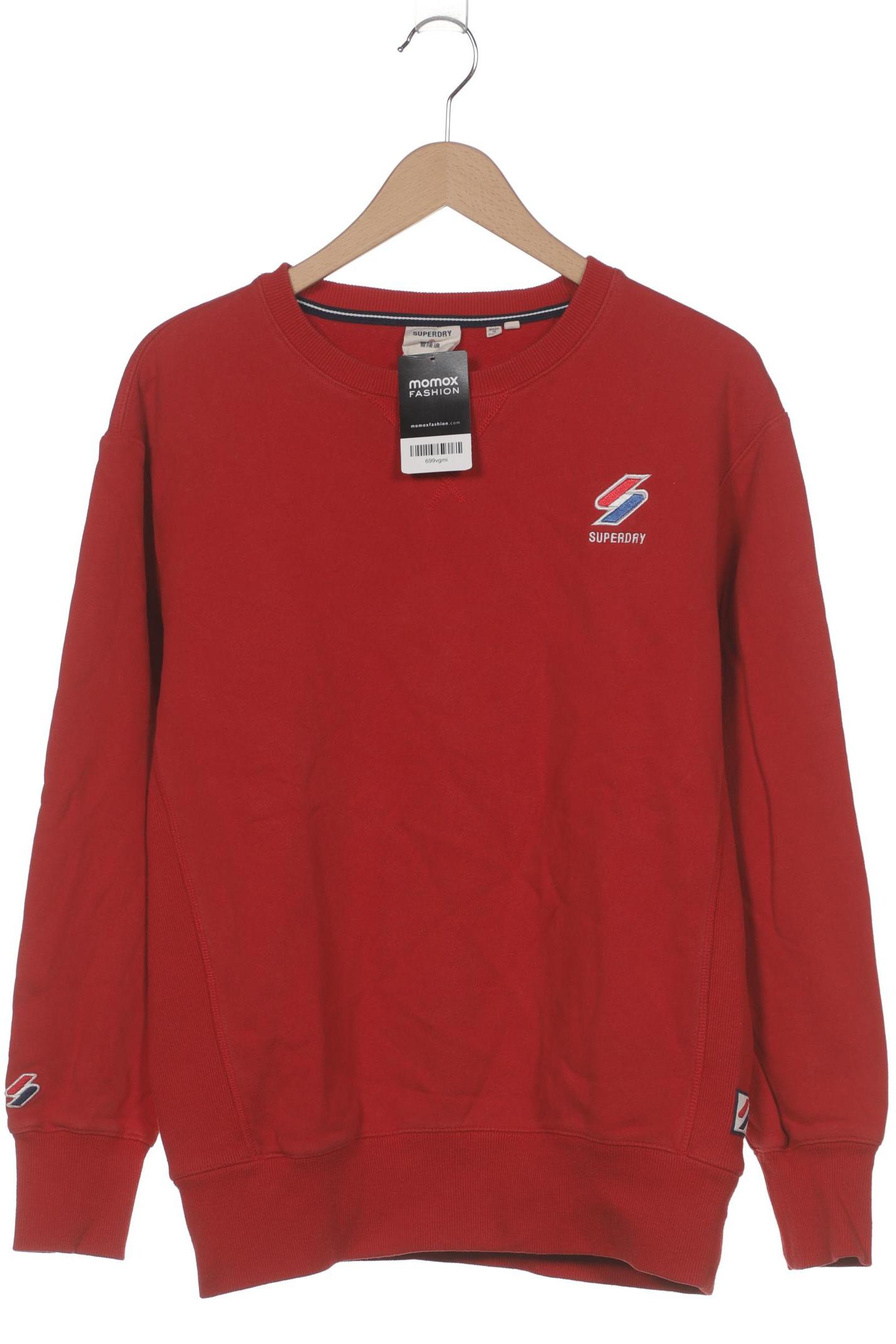

Superdry Herren Sweatshirt, rot, Gr. 48