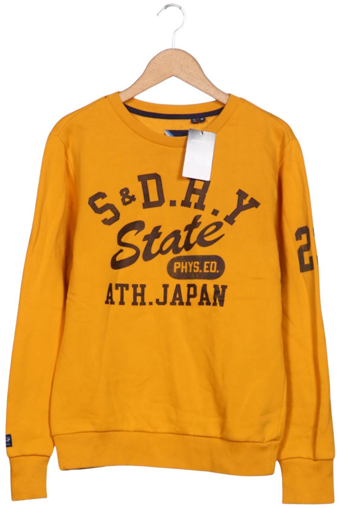

Superdry Herren Sweatshirt, gelb, Gr. 48