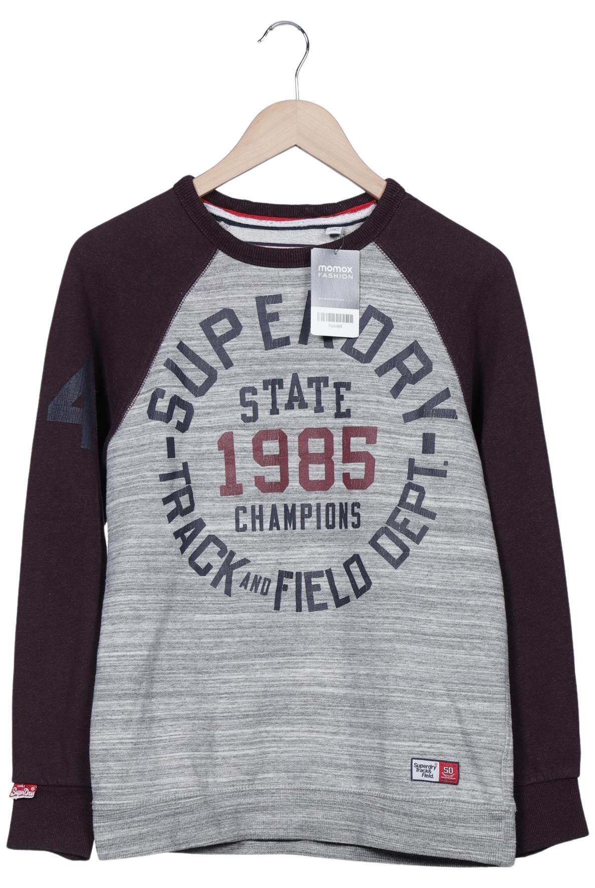 

Superdry Herren Sweatshirt, grau, Gr. 46