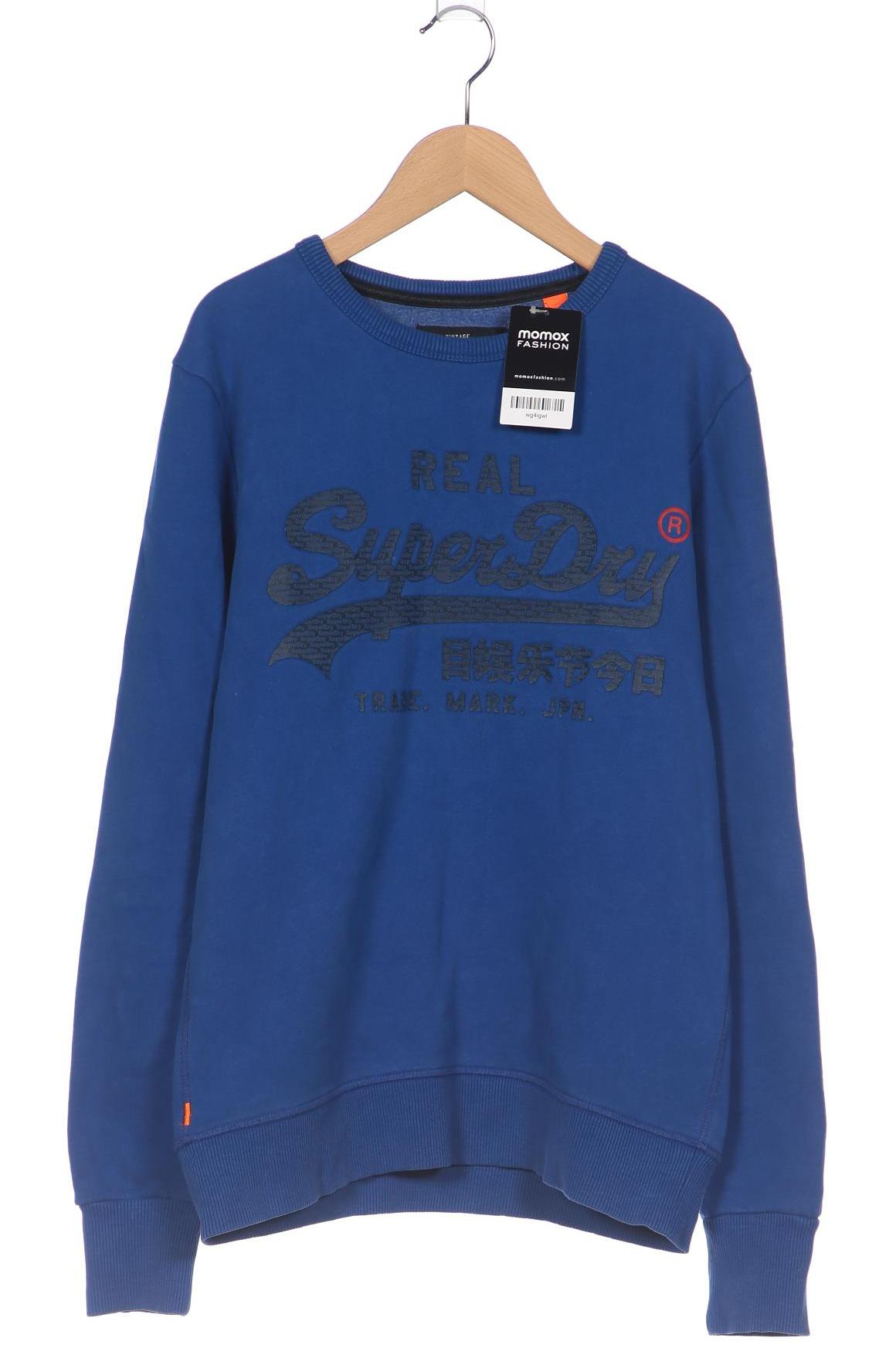 

Superdry Herren Sweatshirt, blau, Gr. 46