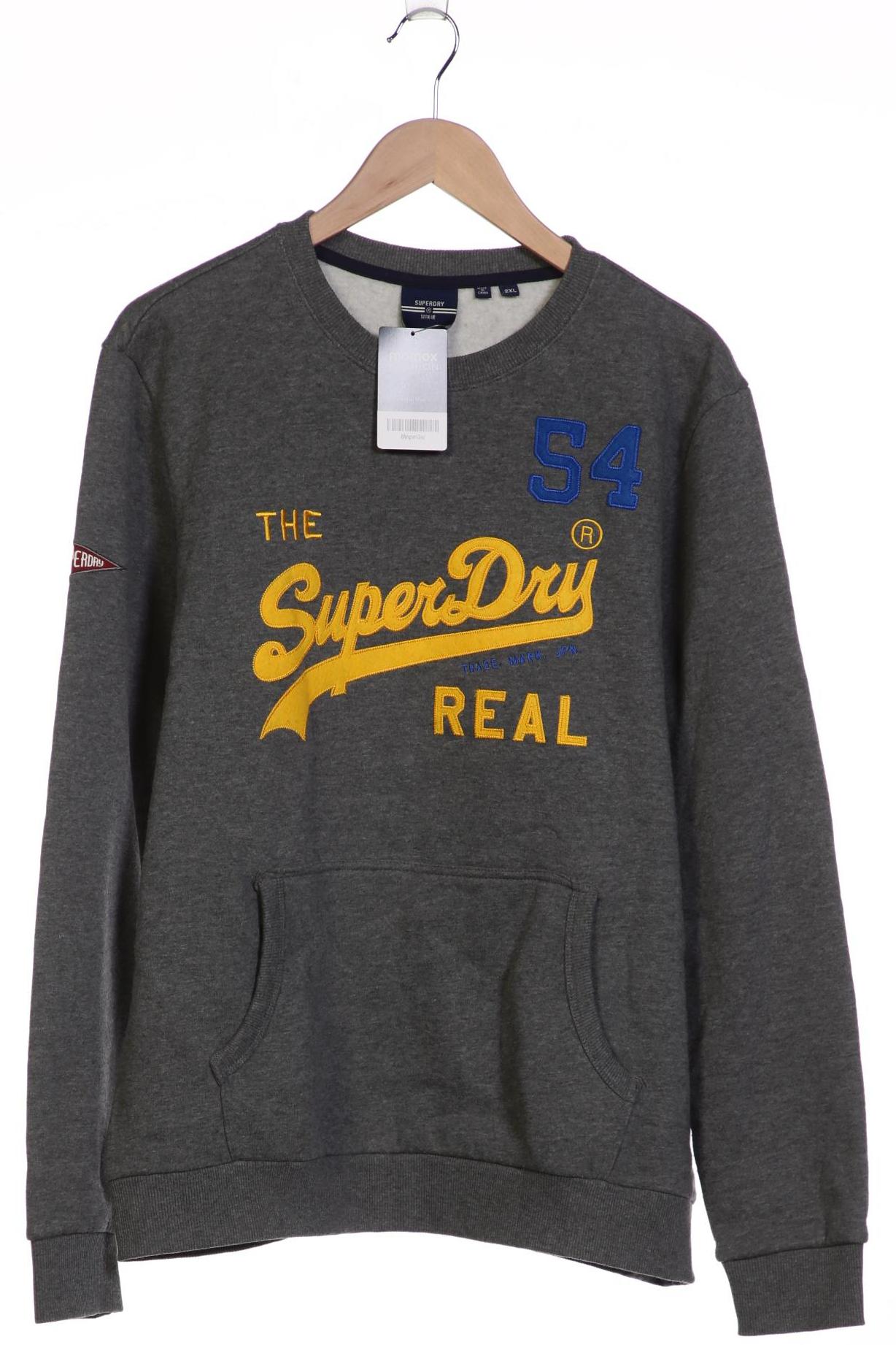 

Superdry Herren Sweatshirt, grau, Gr. 56