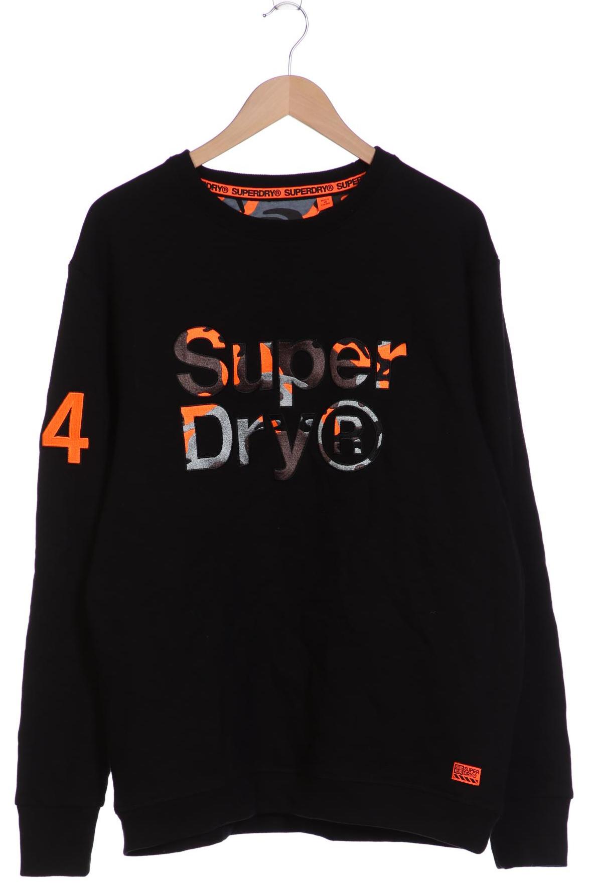 

Superdry Herren Sweatshirt, schwarz