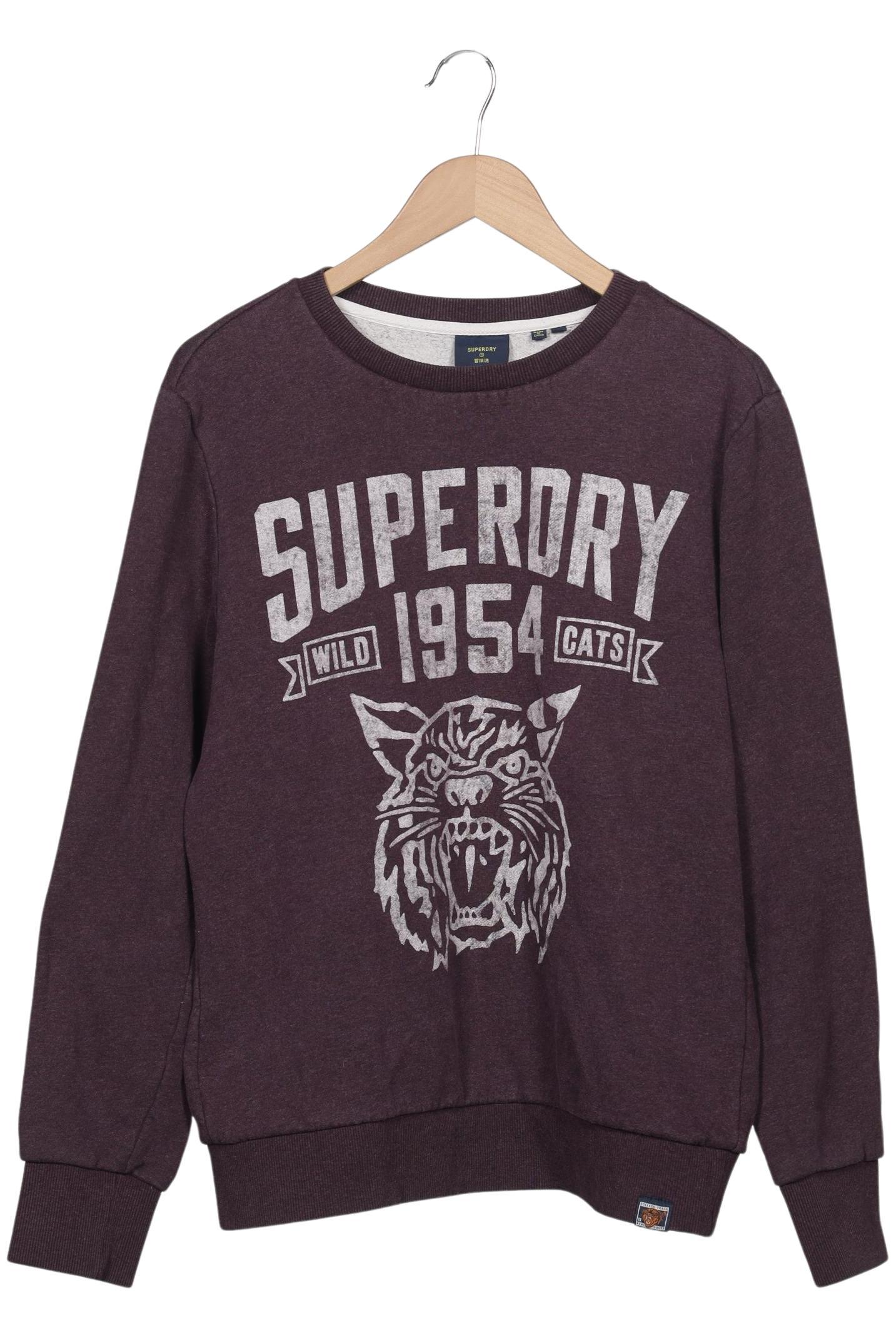 

Superdry Herren Sweatshirt, flieder, Gr. 56