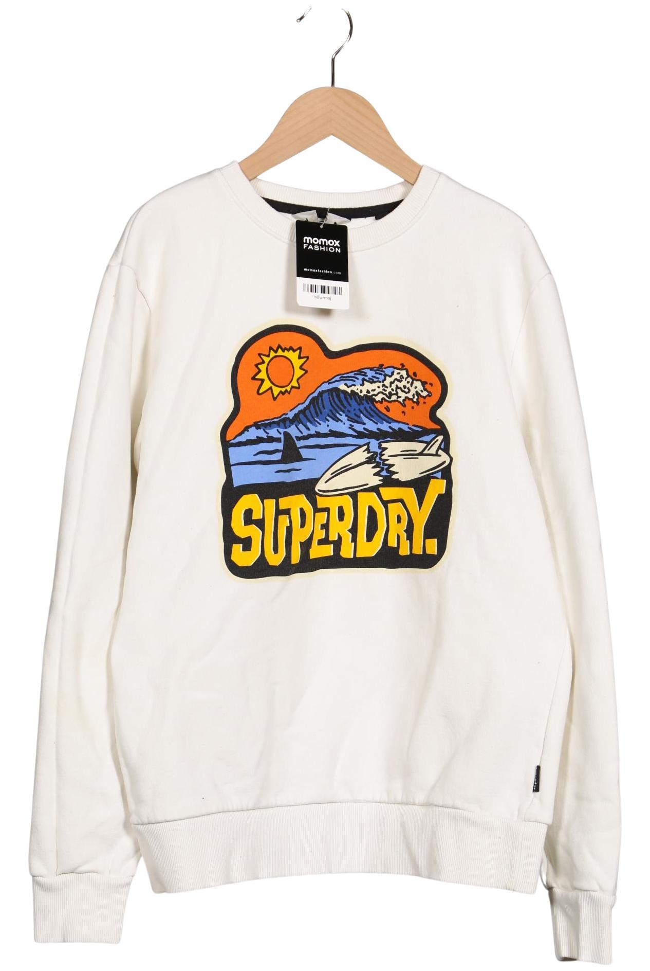 

Superdry Herren Sweatshirt, cremeweiß, Gr. 48