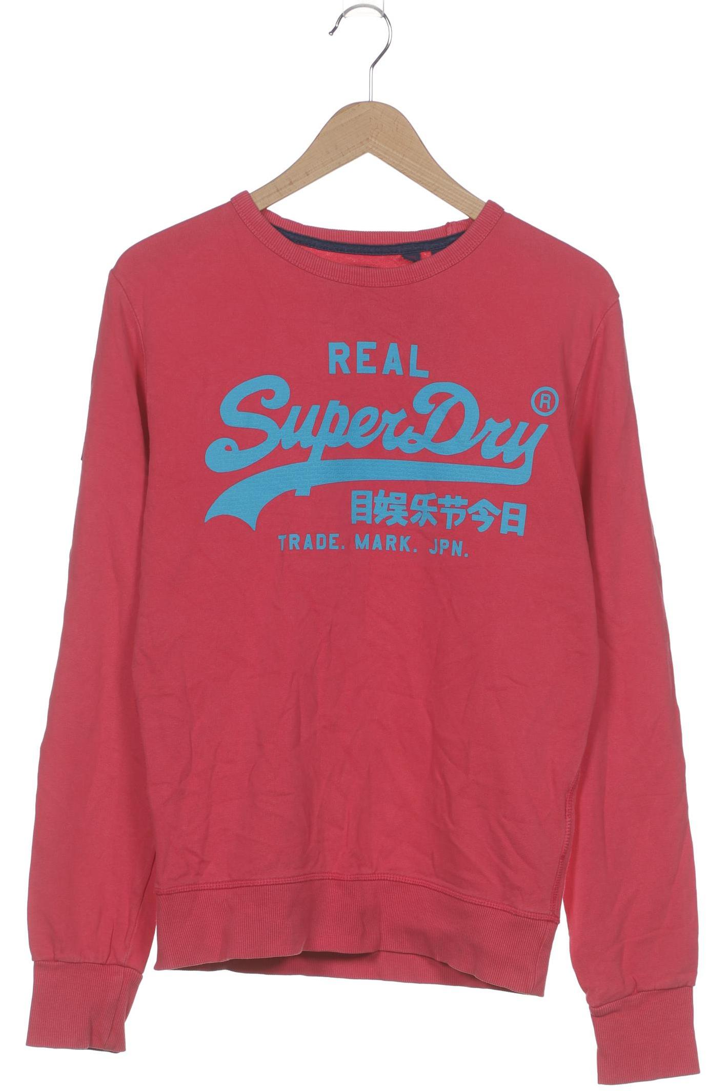

Superdry Herren Sweatshirt, pink, Gr. 46