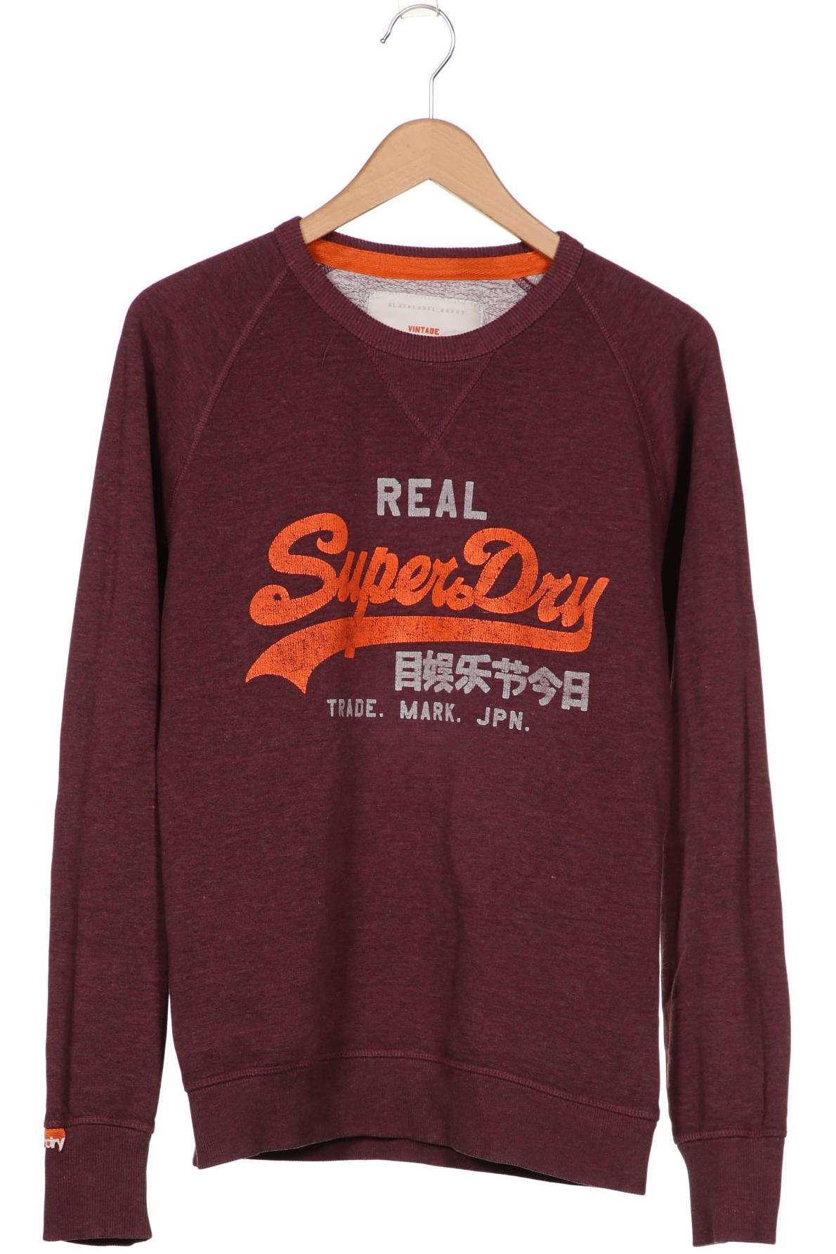 

Superdry Herren Sweatshirt, bordeaux