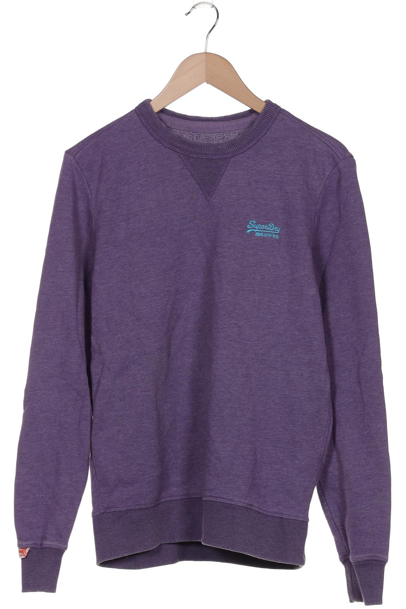 

Superdry Herren Sweatshirt, flieder, Gr. 48