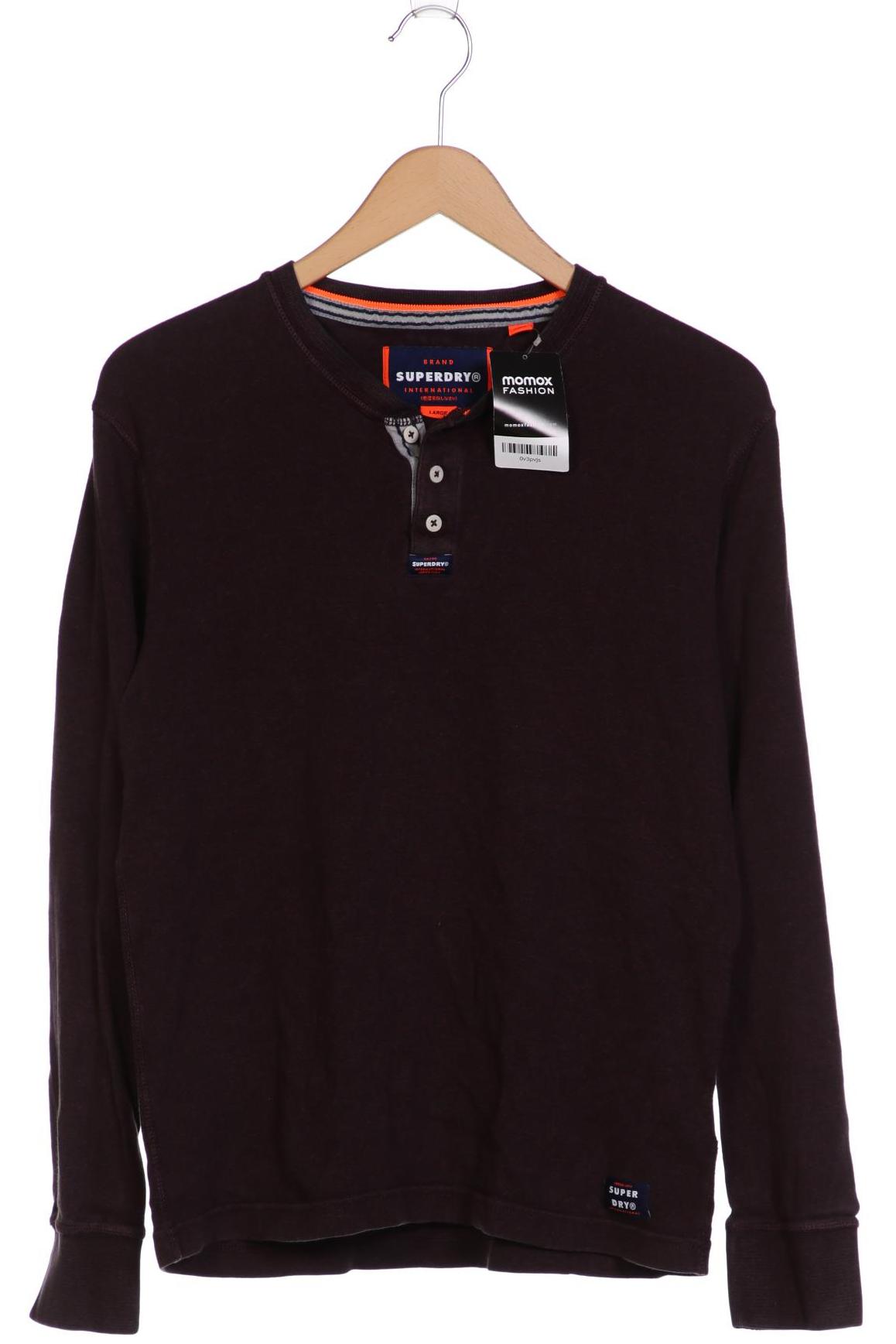 

Superdry Herren Sweatshirt, bordeaux, Gr. 52