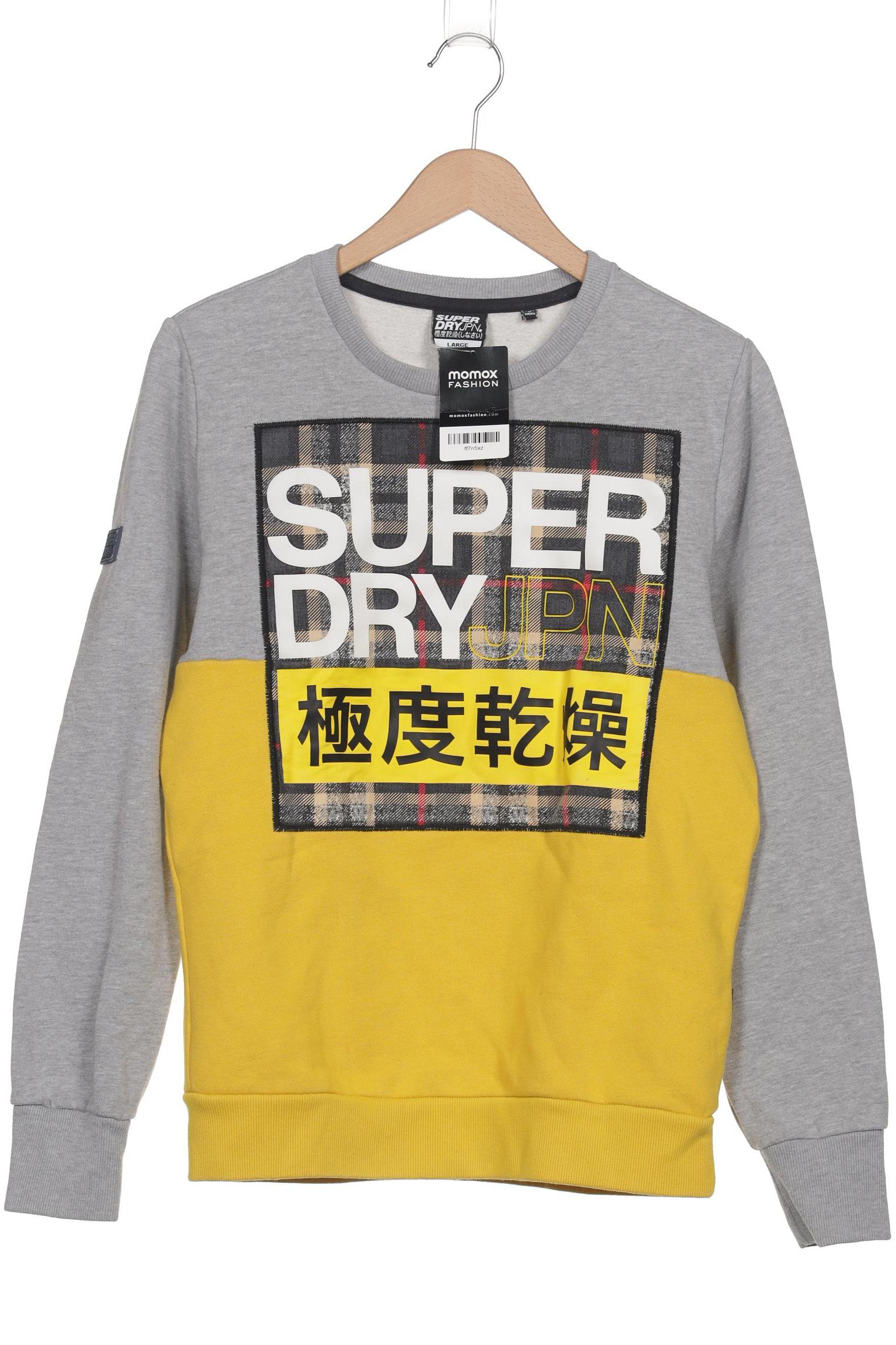 

Superdry Herren Sweatshirt, grau, Gr. 52