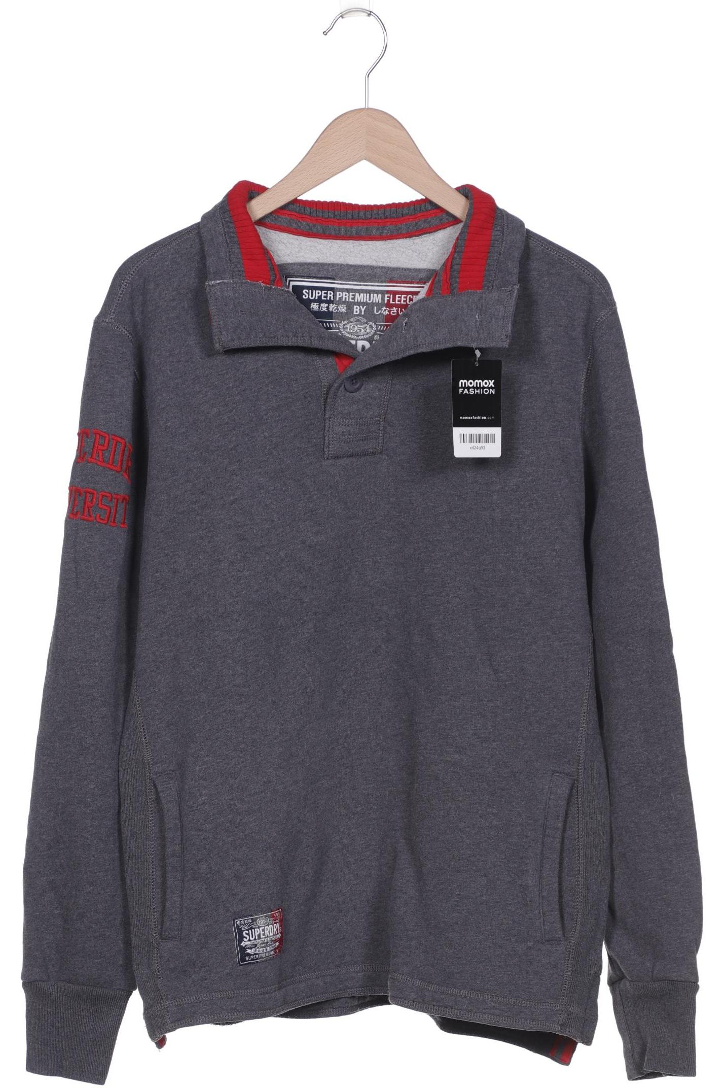 

Superdry Herren Sweatshirt, grau, Gr. 54