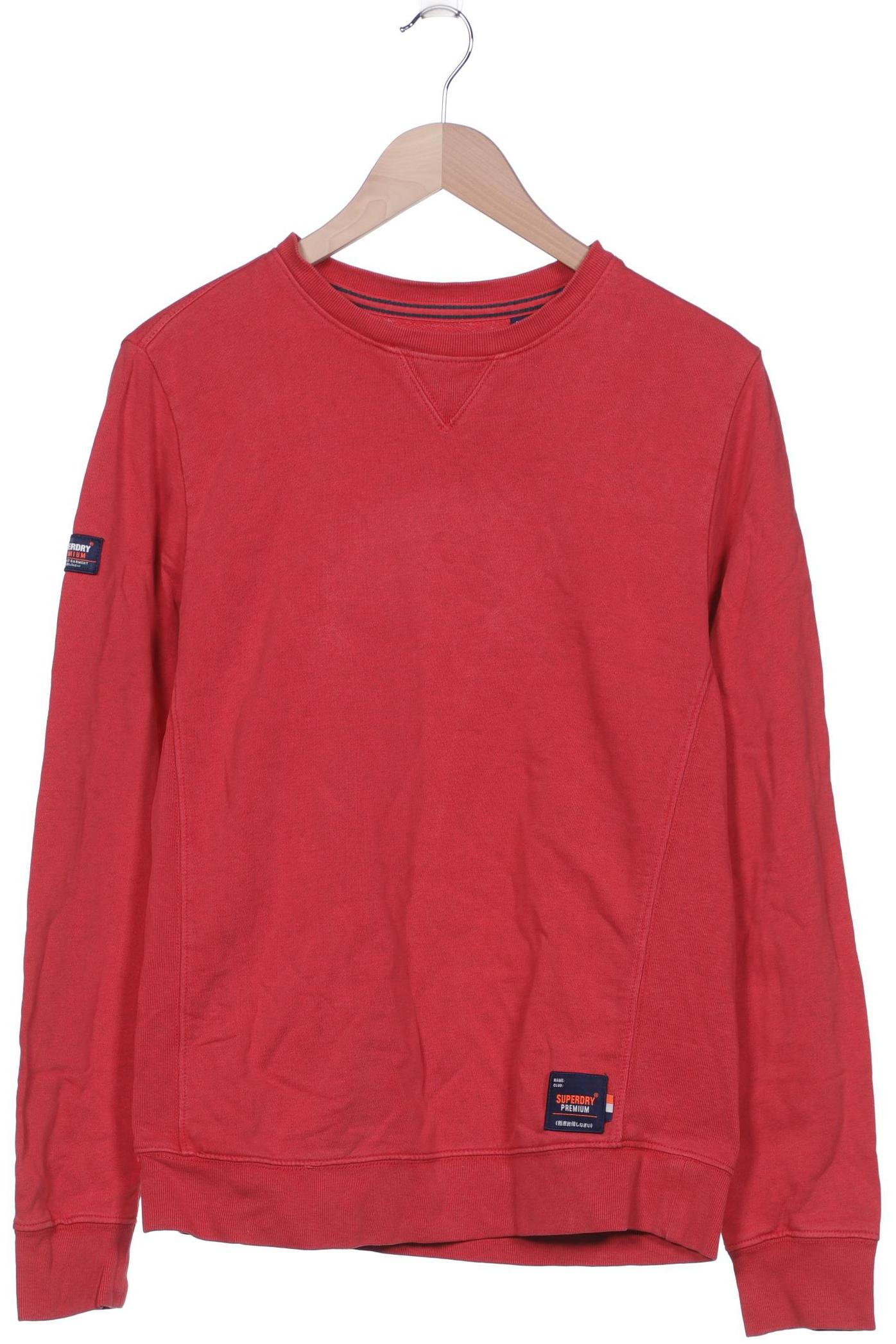 

Superdry Herren Sweatshirt, rot, Gr. 46