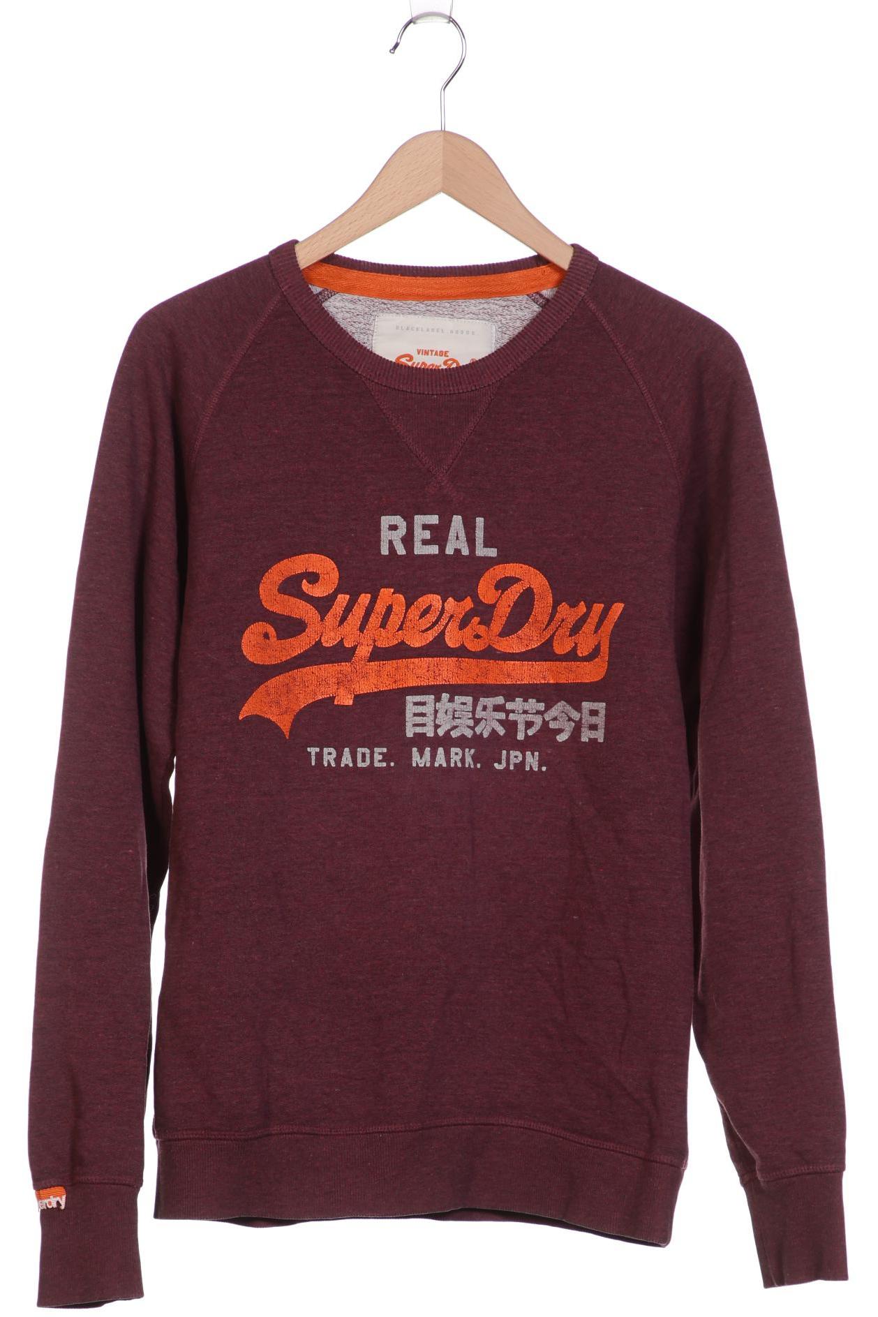 

Superdry Herren Sweatshirt, bordeaux, Gr. 52