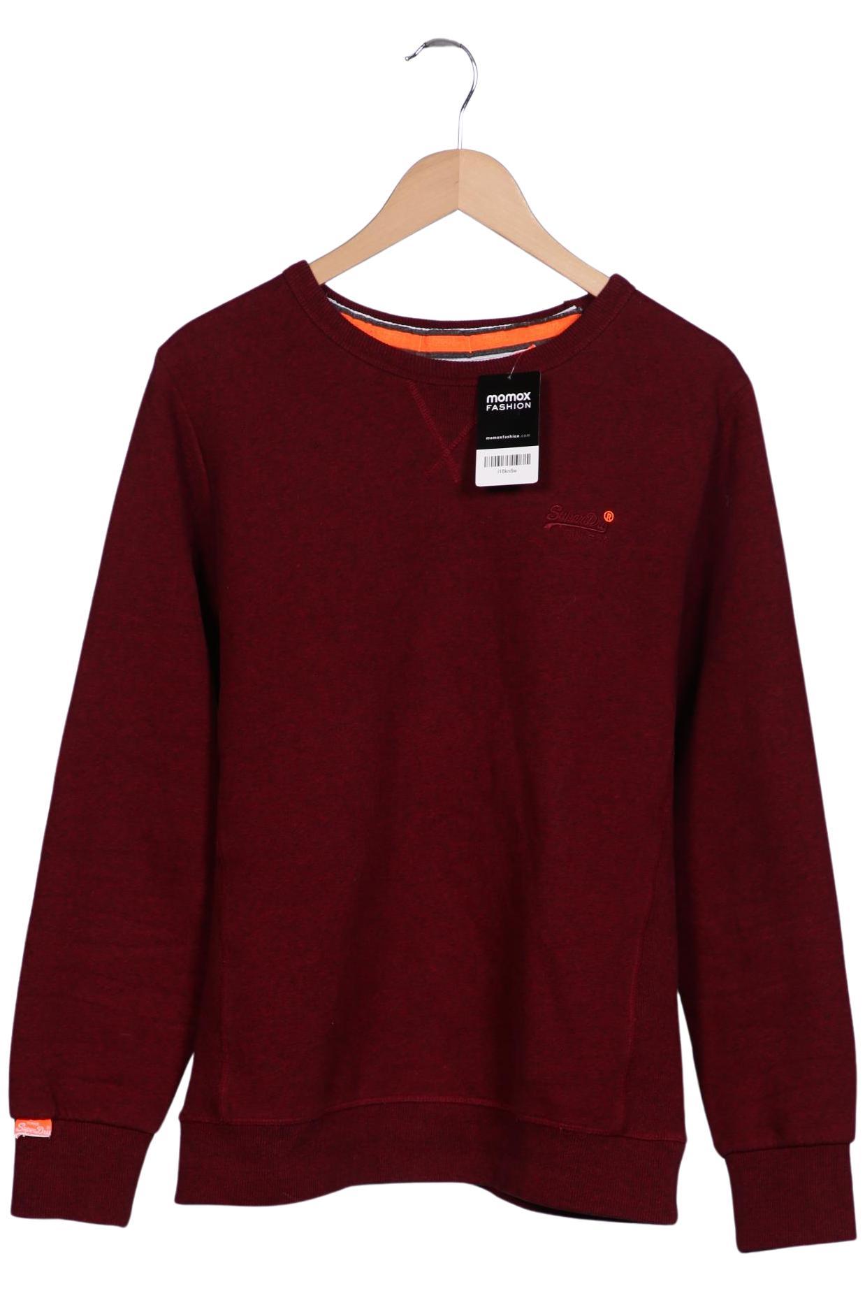 

Superdry Herren Sweatshirt, bordeaux, Gr. 54