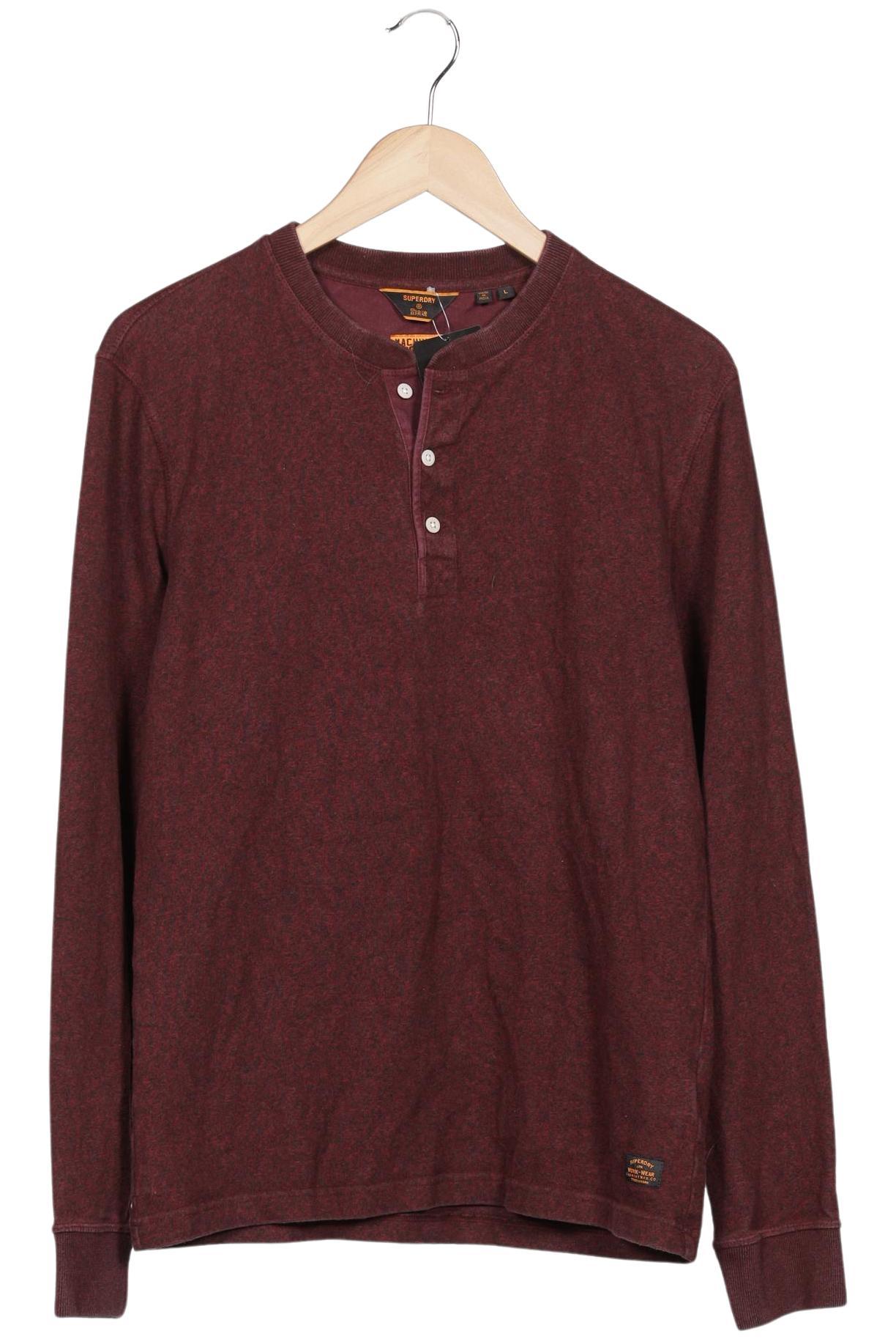 

Superdry Herren Sweatshirt, bordeaux, Gr. 52