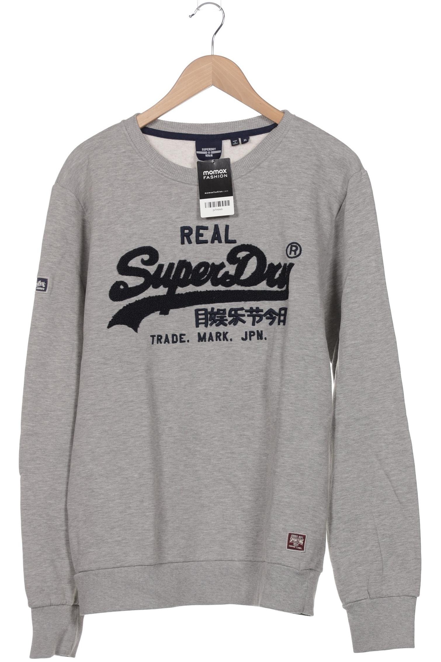 

Superdry Herren Sweatshirt, grau, Gr. 54