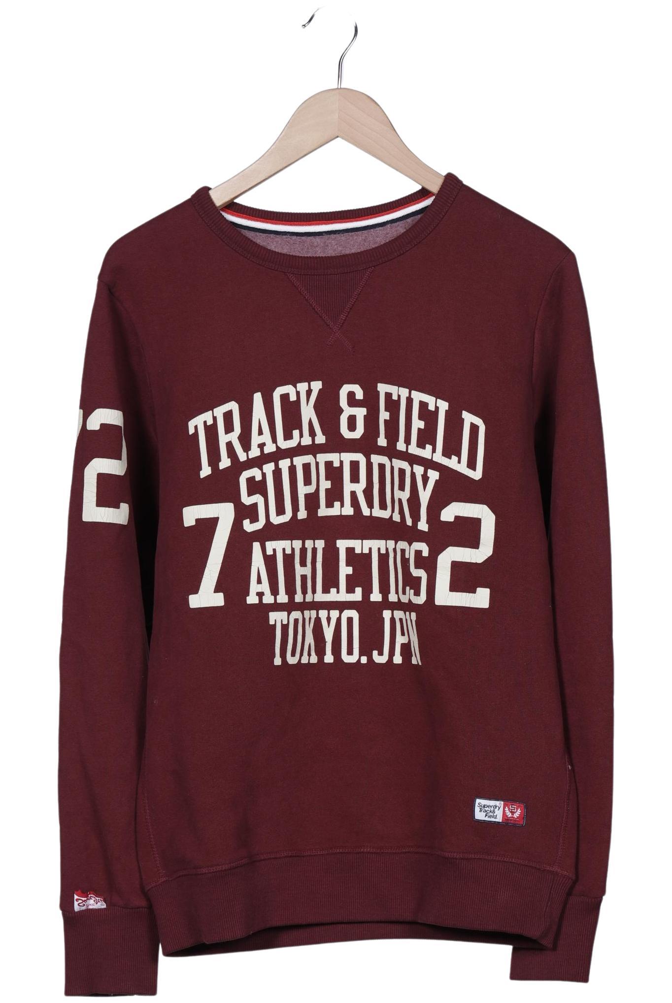 

Superdry Herren Sweatshirt, bordeaux, Gr. 52