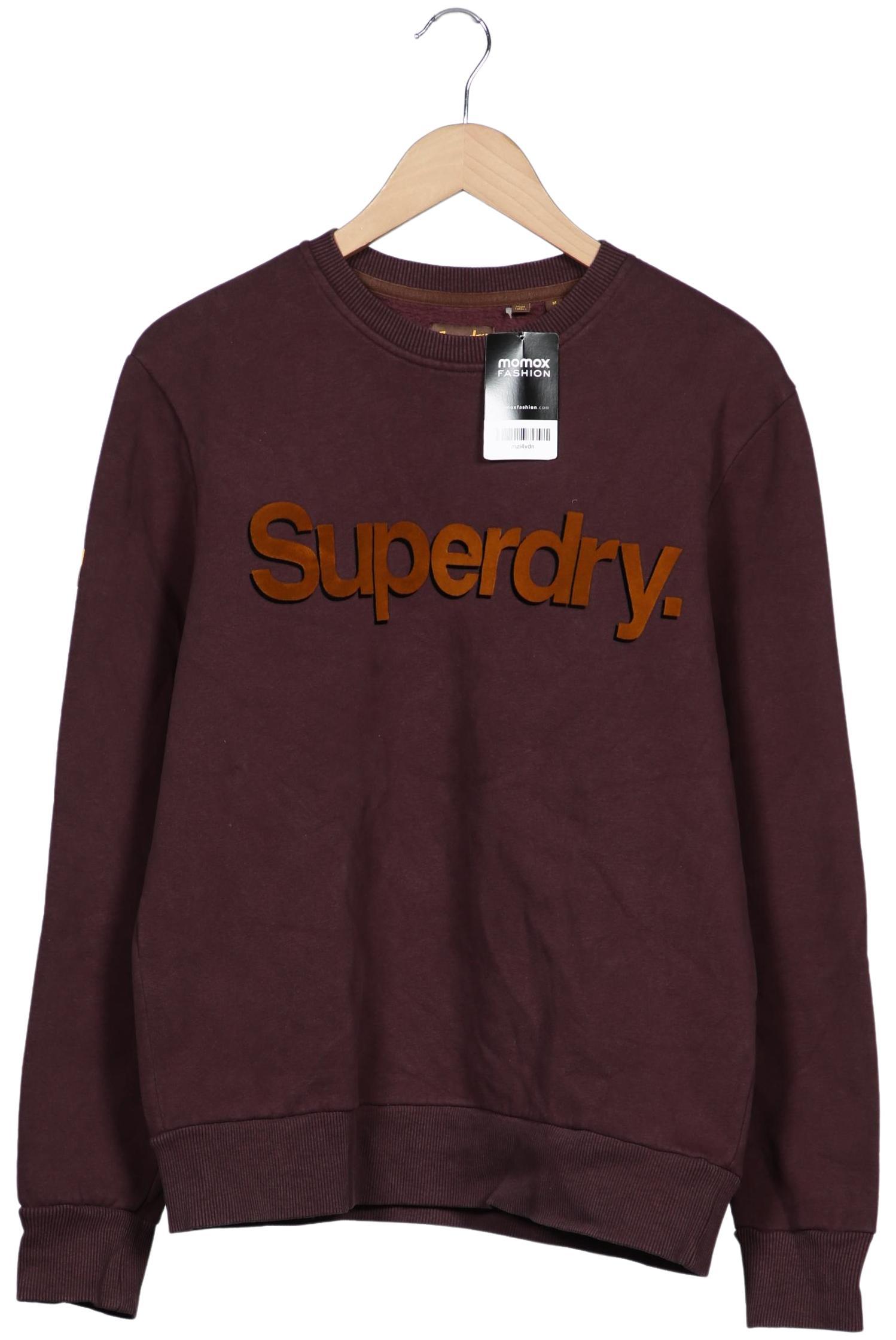 

Superdry Herren Sweatshirt, bordeaux, Gr. 48