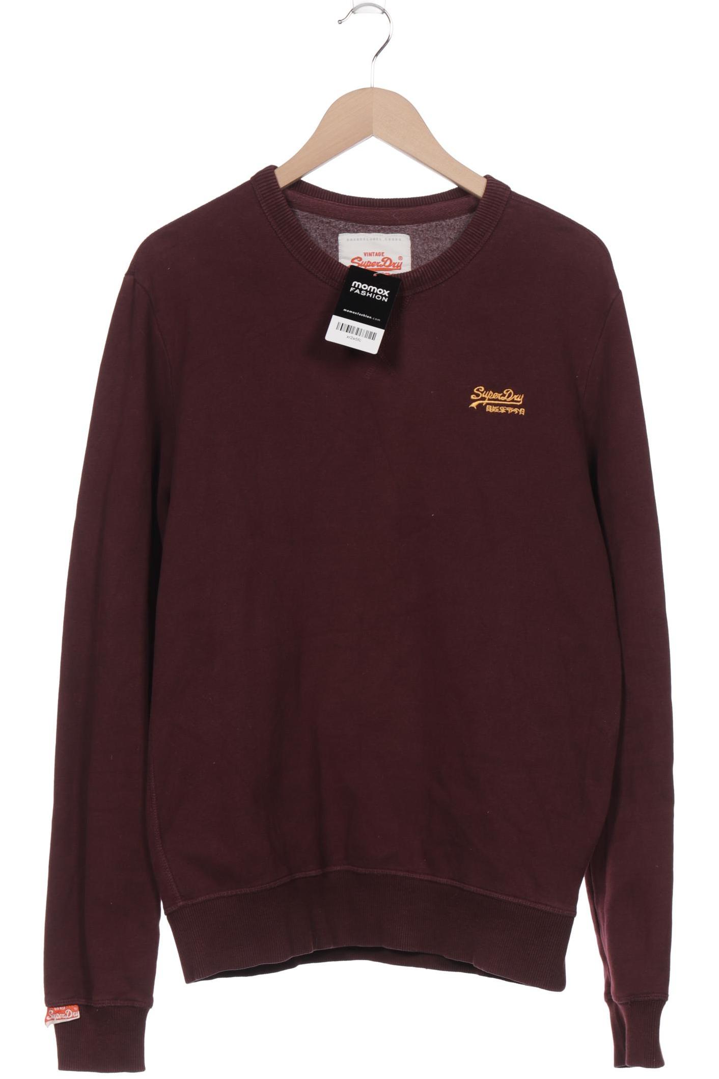 

Superdry Herren Sweatshirt, bordeaux, Gr. 54