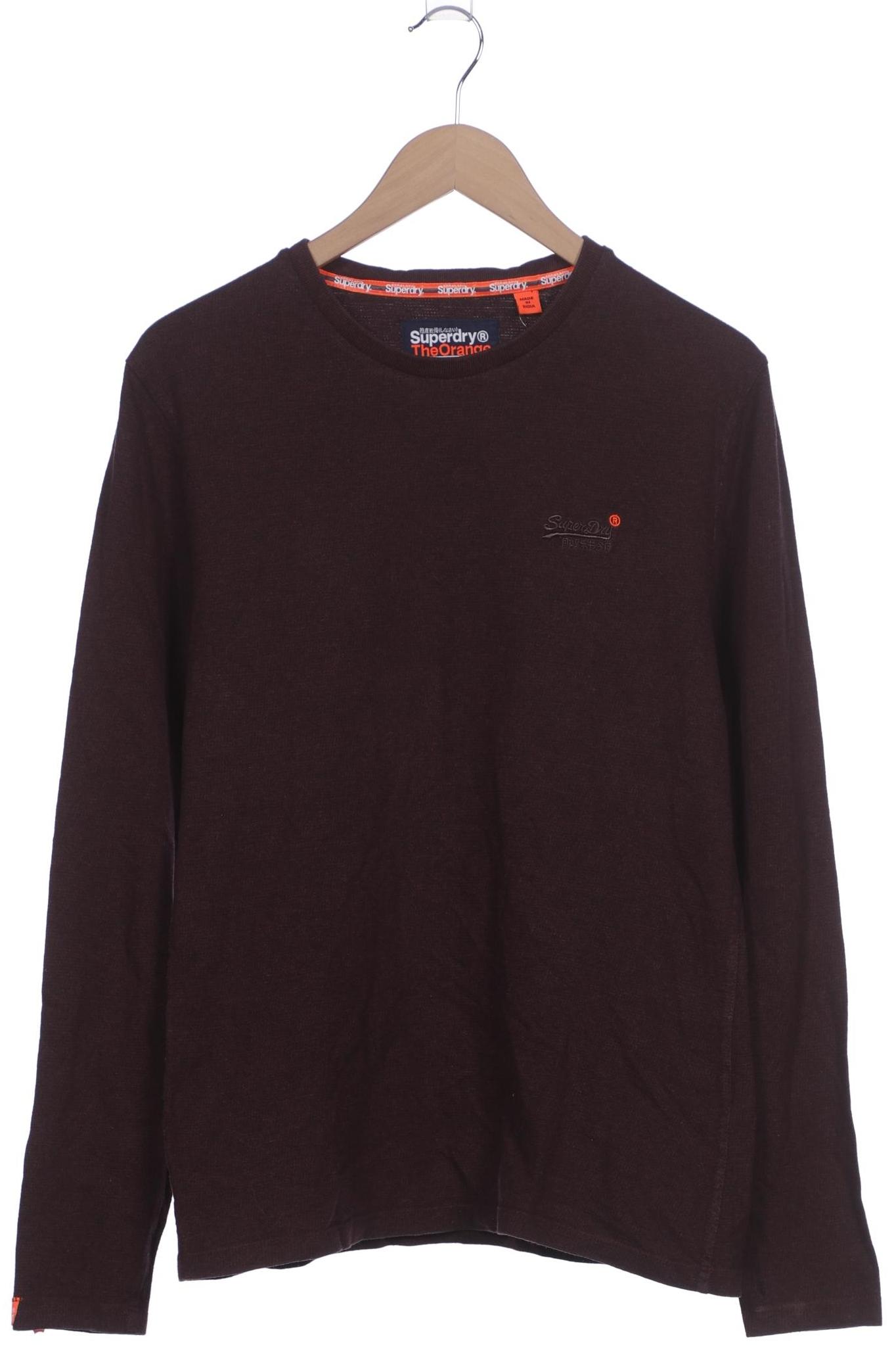 

Superdry Herren Sweatshirt, bordeaux, Gr. 52
