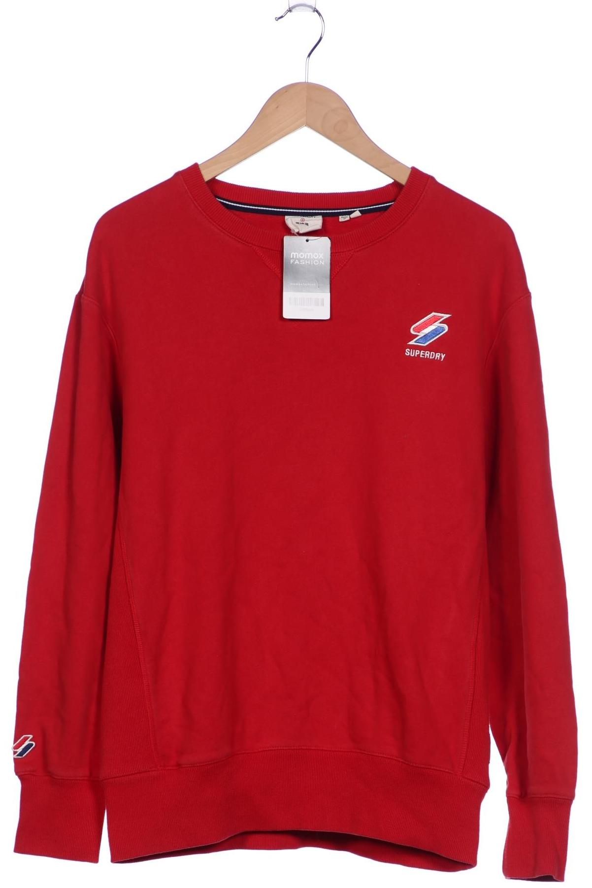 

Superdry Herren Sweatshirt, rot, Gr. 48