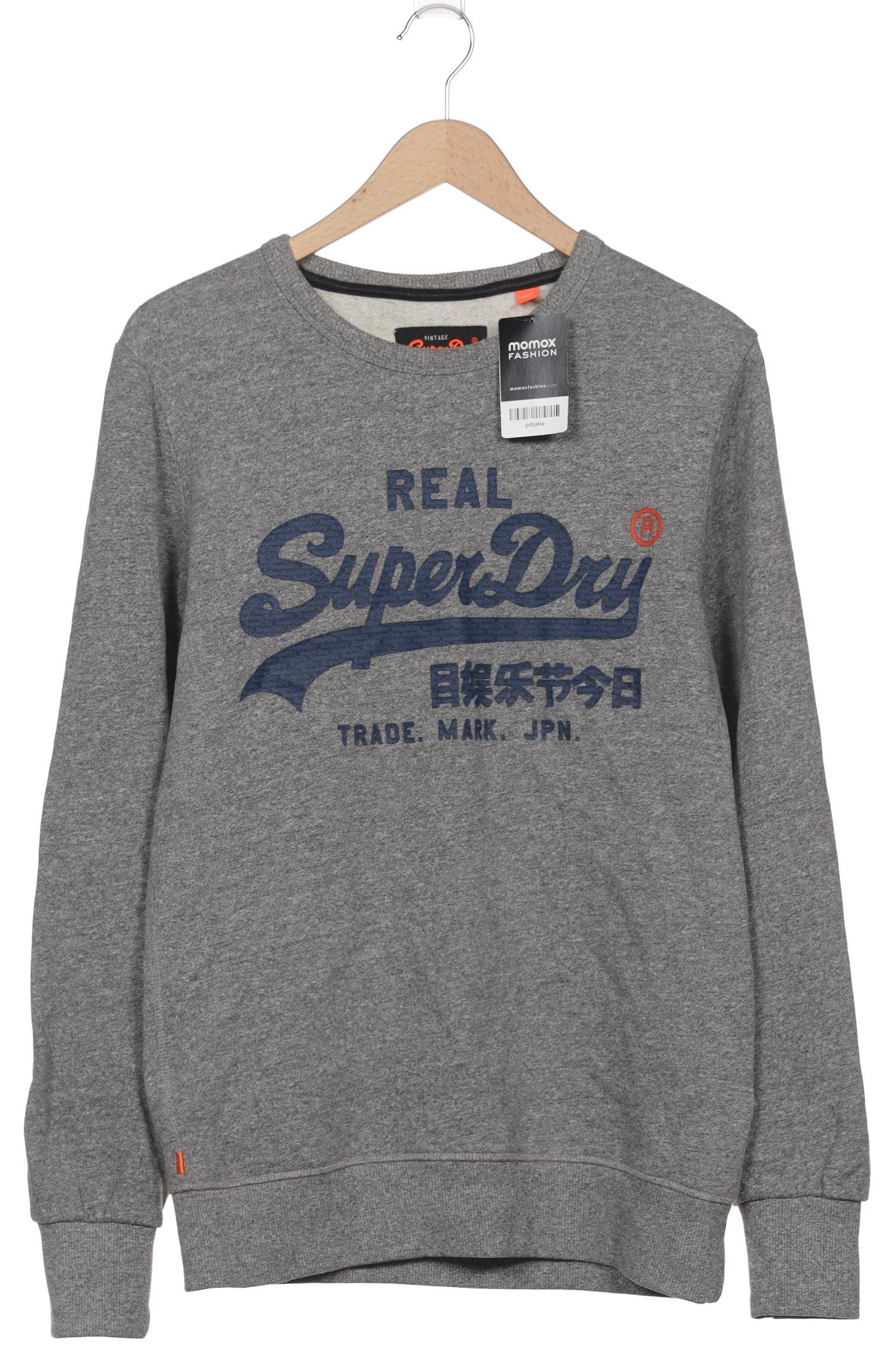 

Superdry Herren Sweatshirt, grau, Gr. 48