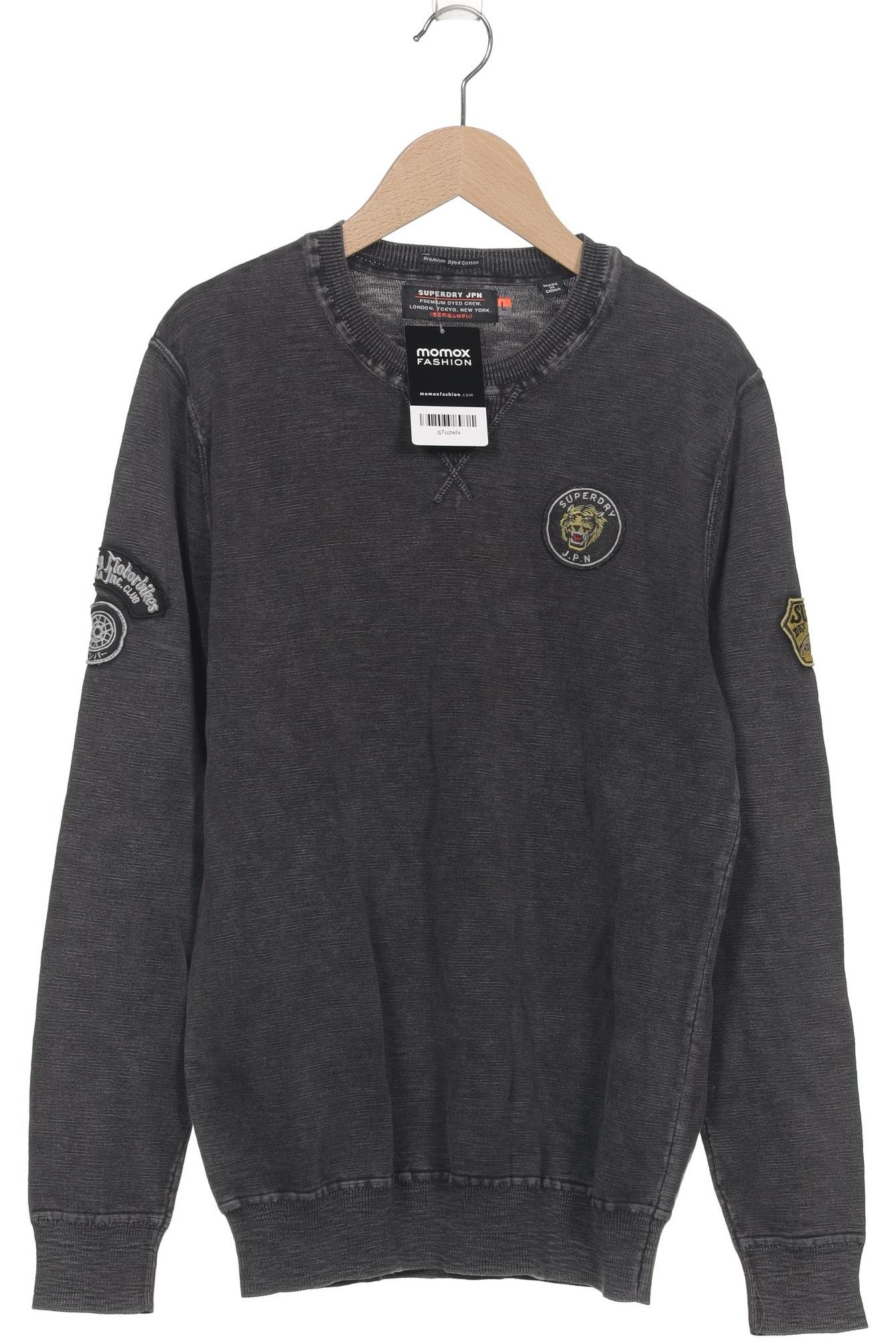 

Superdry Herren Sweatshirt, grau, Gr. 52