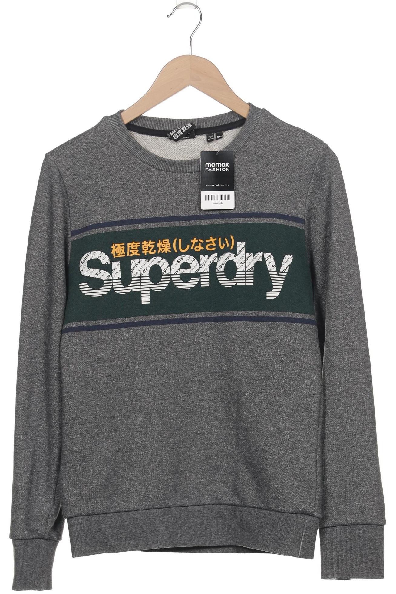 

Superdry Herren Sweatshirt, grau, Gr. 44