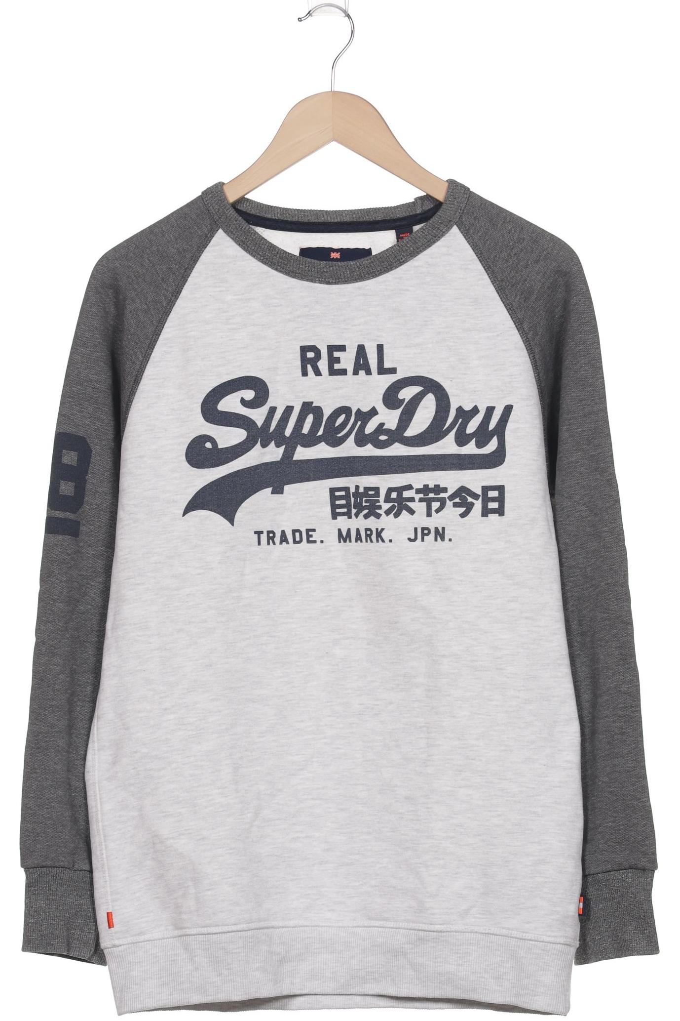 

Superdry Herren Sweatshirt, grau, Gr. 52