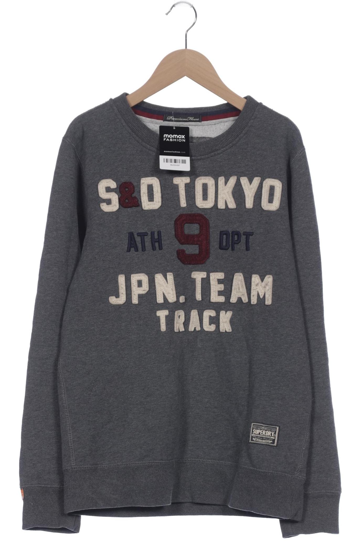 

Superdry Herren Sweatshirt, grau, Gr. 46