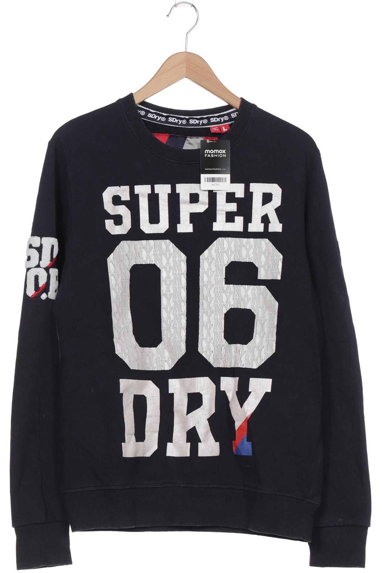 

Superdry Herren Sweatshirt, marineblau