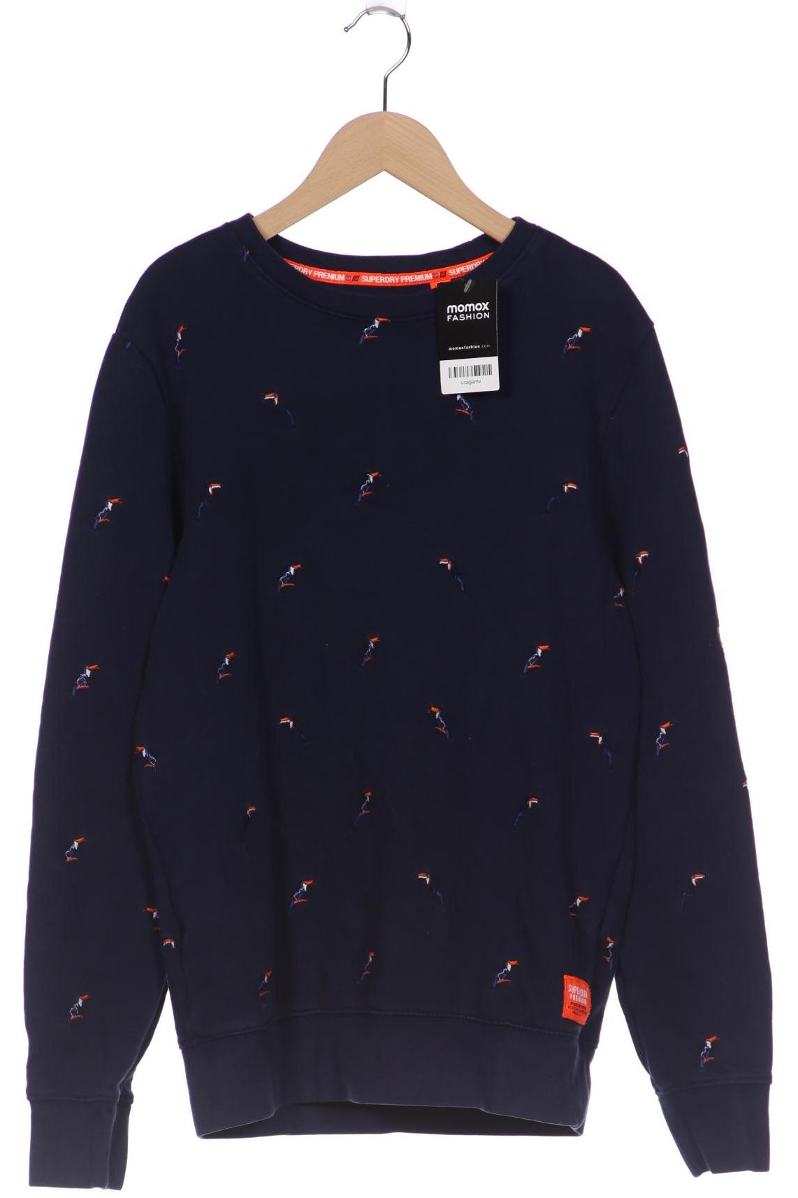

Superdry Herren Sweatshirt, marineblau