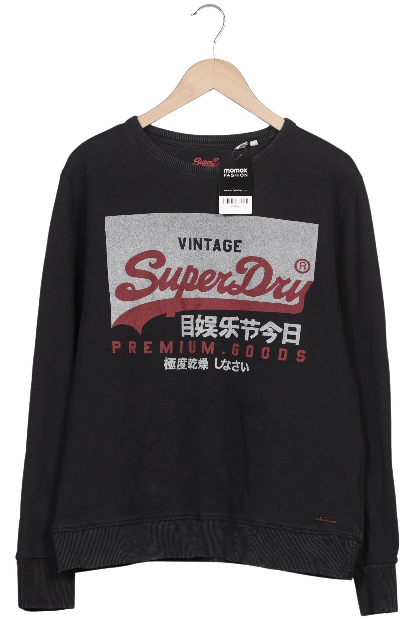 

Superdry Herren Sweatshirt, schwarz, Gr. 56