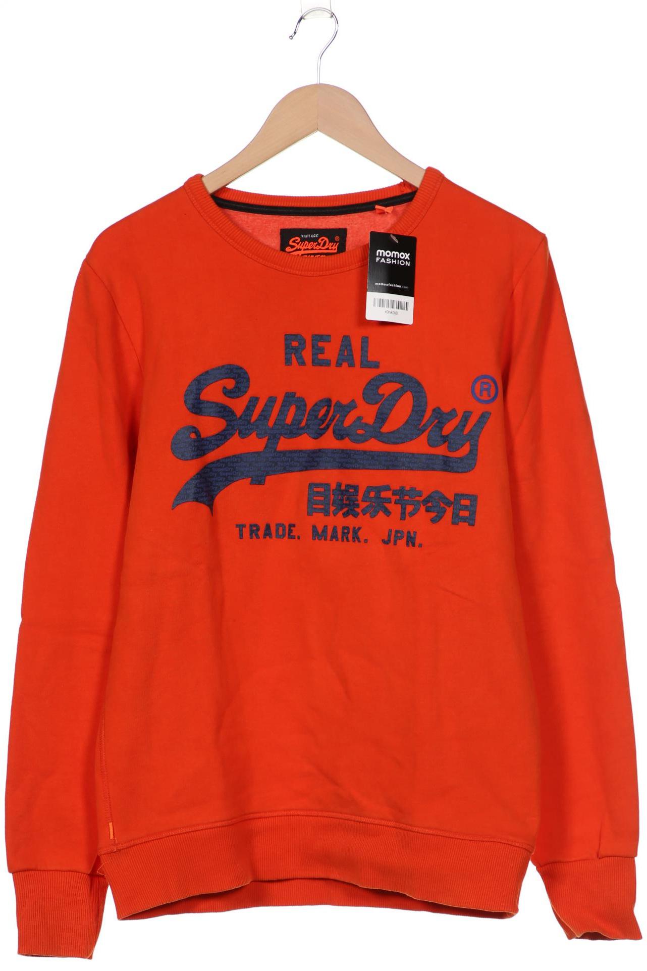 

Superdry Herren Sweatshirt, orange, Gr. 54