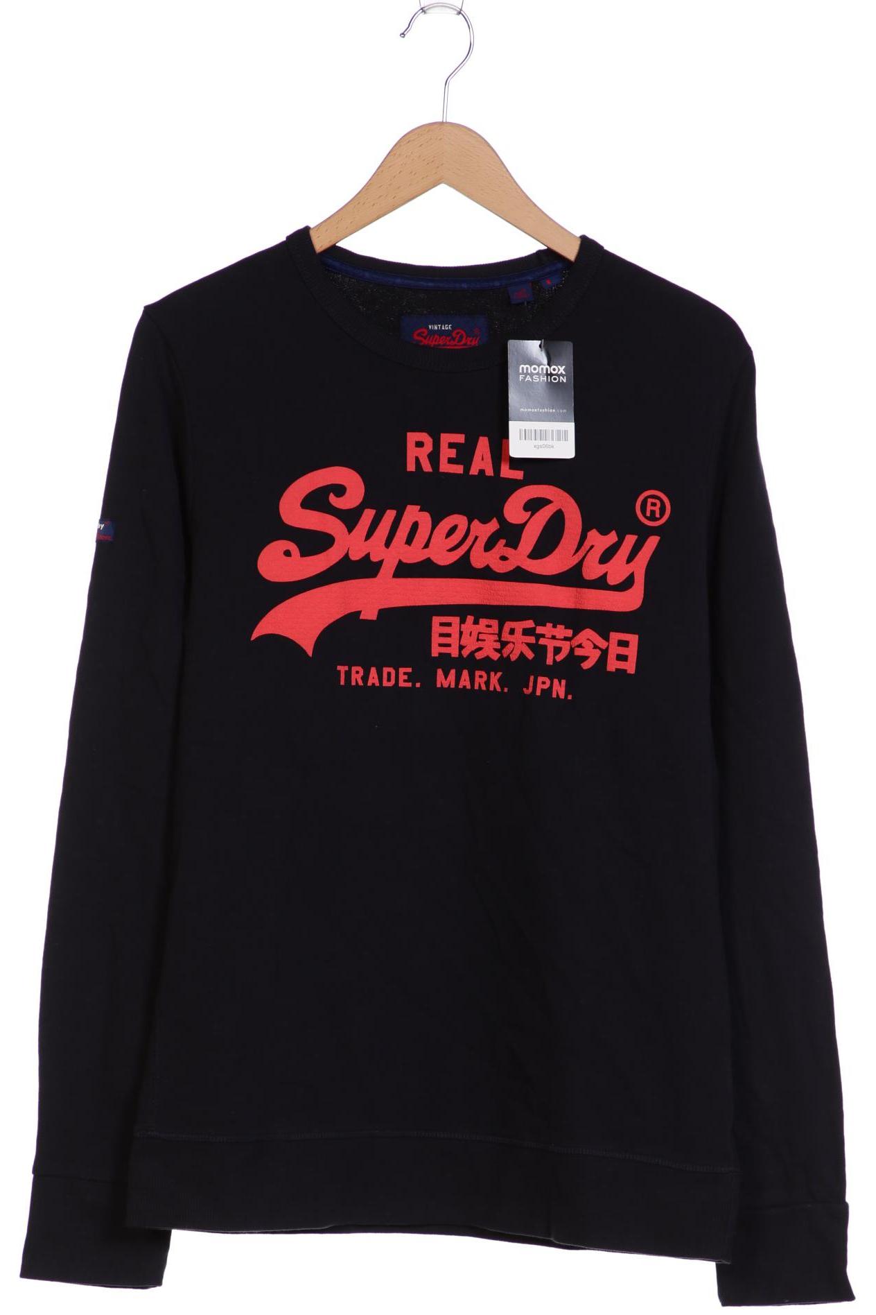 

Superdry Herren Sweatshirt, schwarz