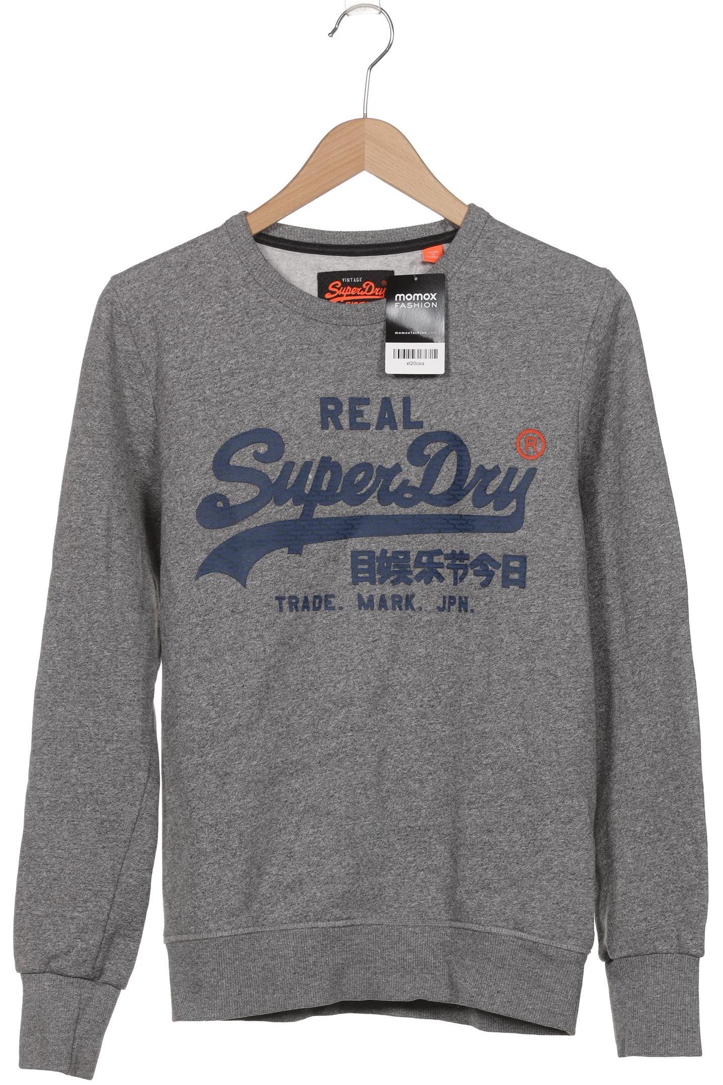 

Superdry Herren Sweatshirt, grau, Gr. 48